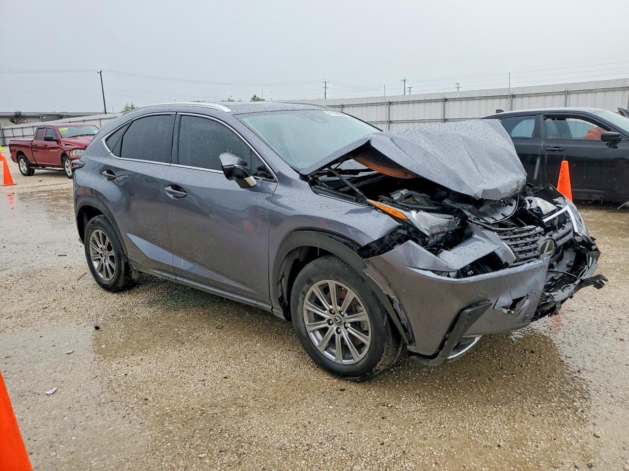 2020 Lexus Nx 300 Gray vin: JTJDARBZ6L5002791