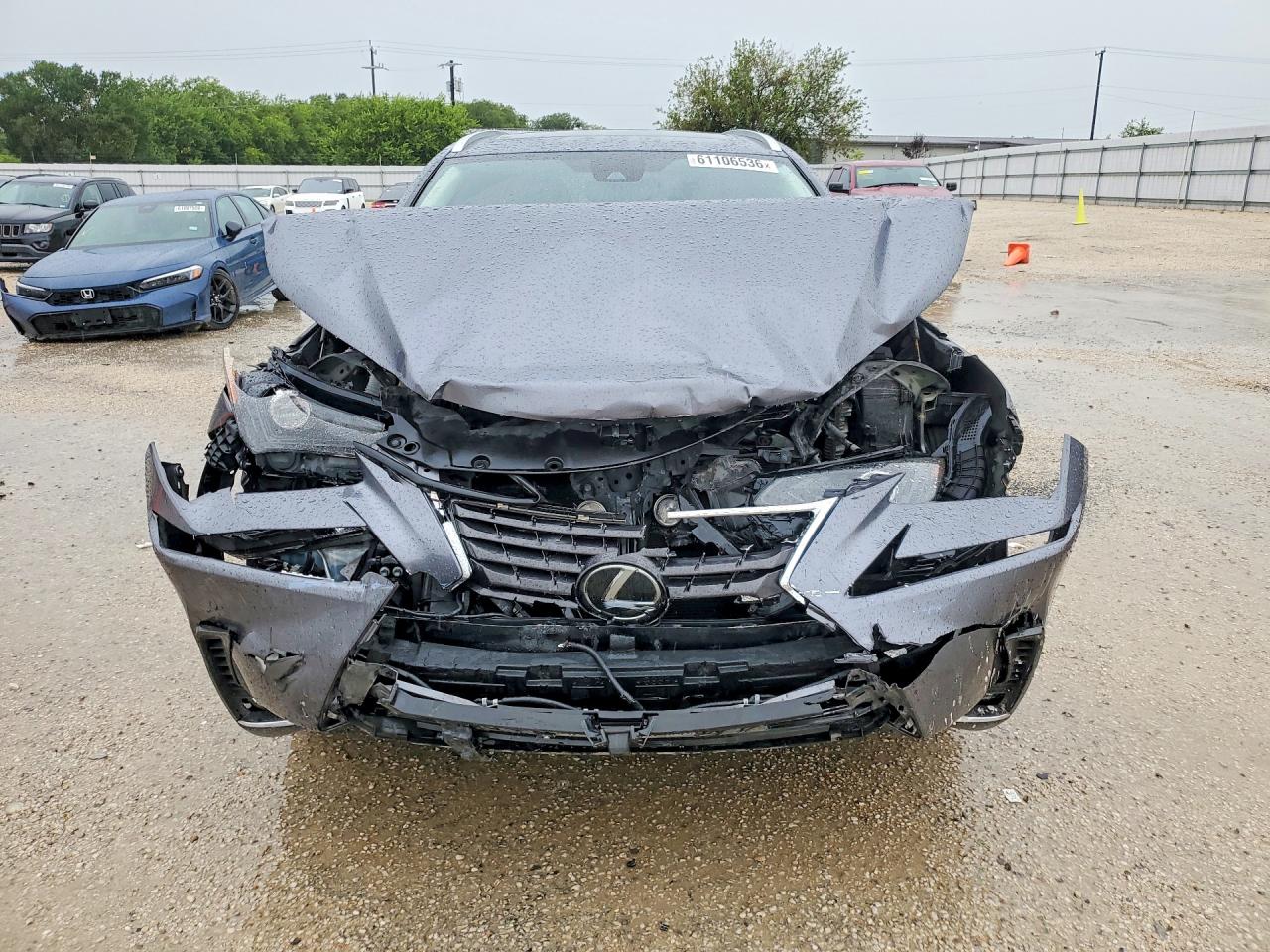 2020 Lexus Nx 300 Gray vin: JTJDARBZ6L5002791