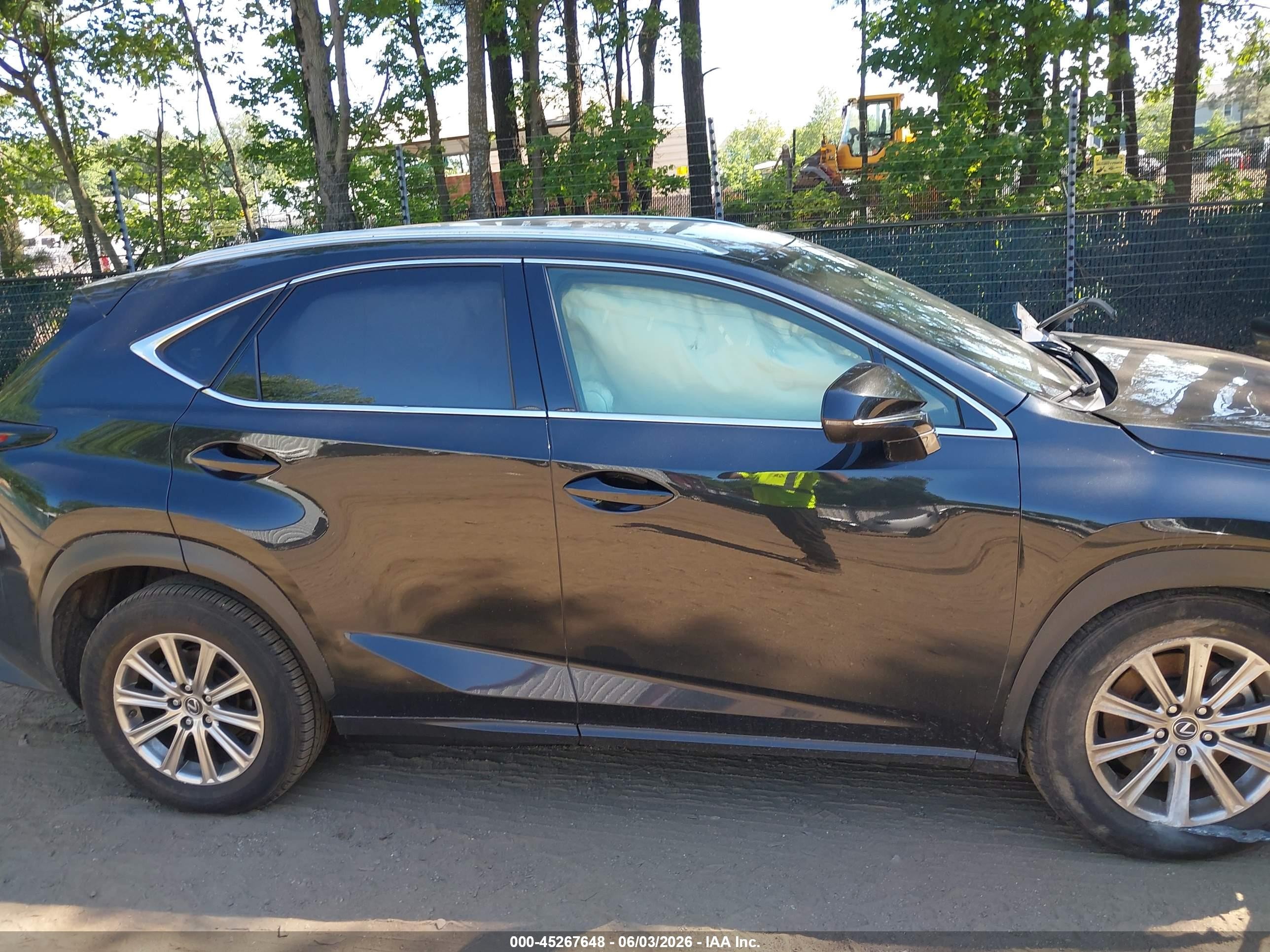 2021 Lexus Nx 300   Черный vin: JTJDARBZ6M2193793