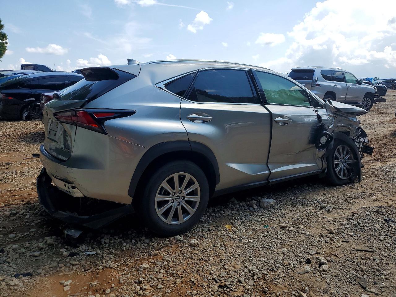 2020 Lexus Nx 300 Silver vin: JTJDARBZ9L5018791