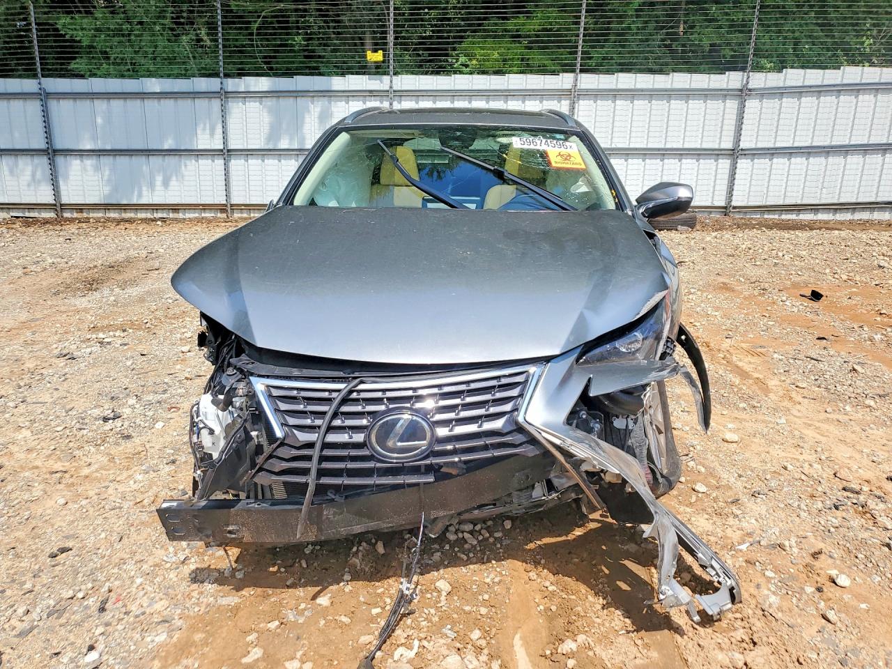 2020 Lexus Nx 300 Silver vin: JTJDARBZ9L5018791