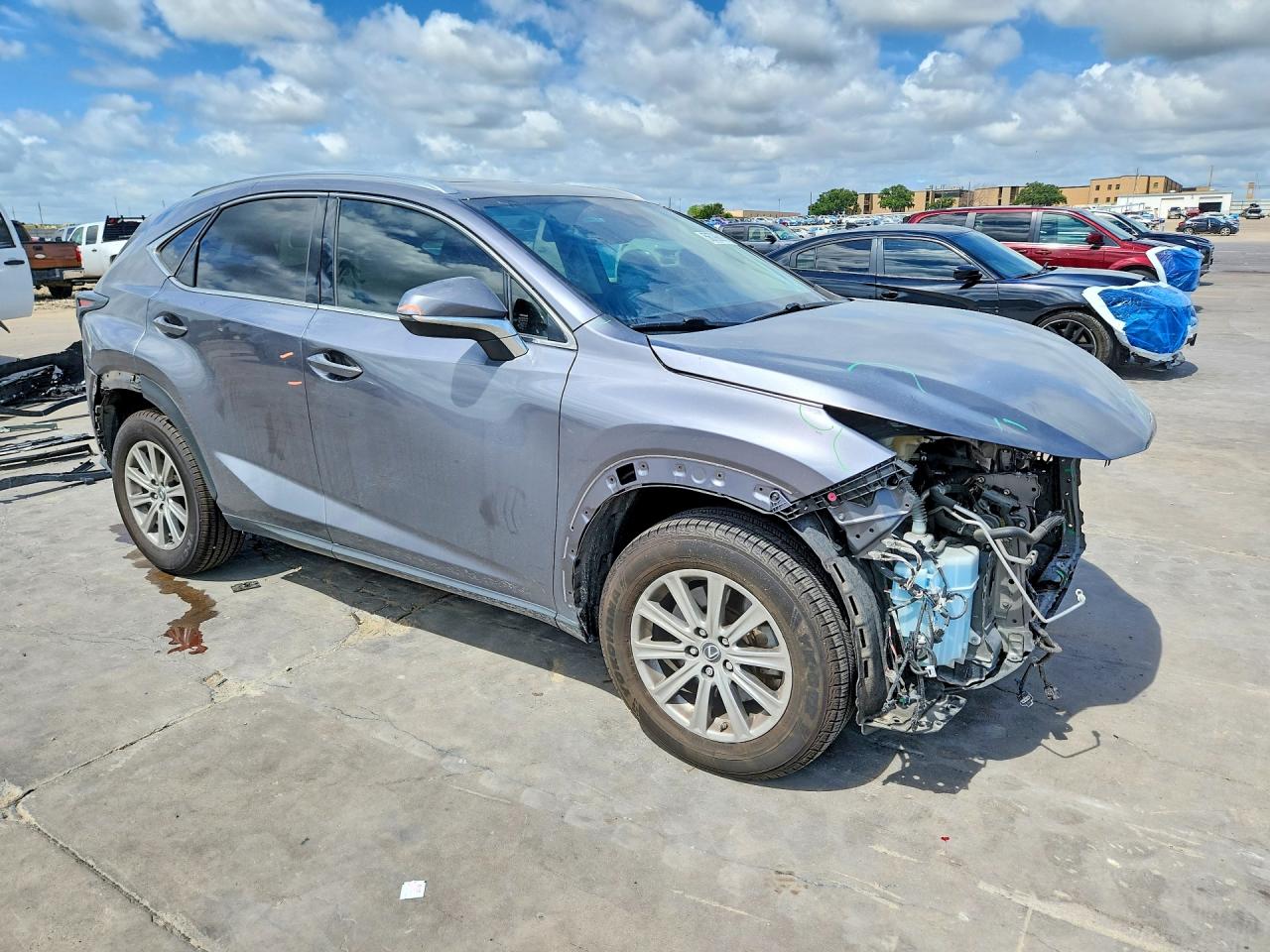 2020 Lexus Nx 300 Gray vin: JTJDARBZXL2164960