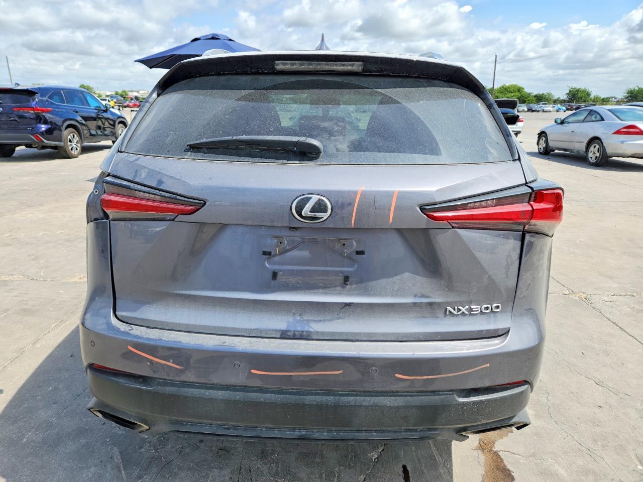 2020 Lexus Nx 300 Gray vin: JTJDARBZXL2164960