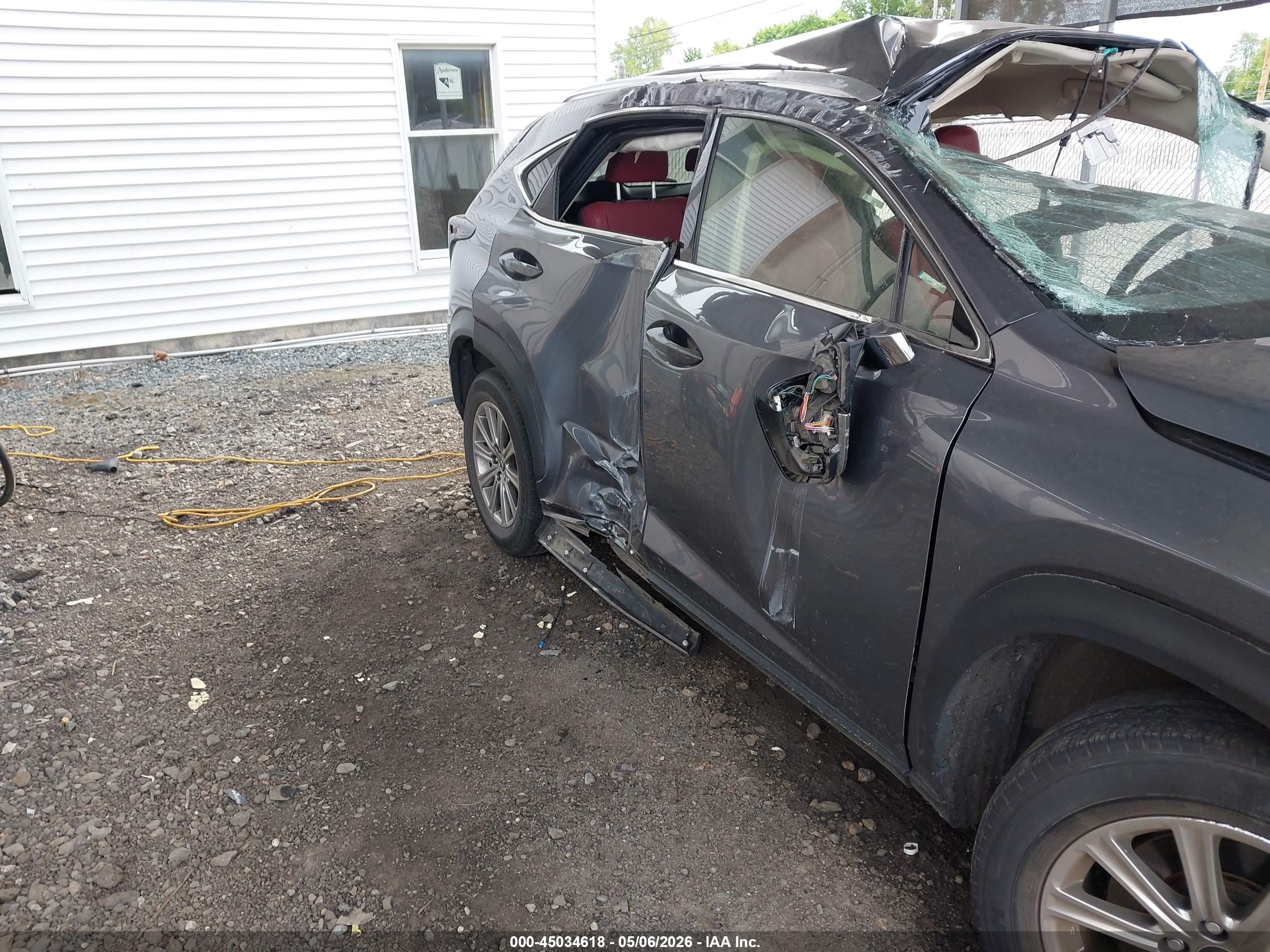 2021 Lexus Nx 300   Серый vin: JTJDARDZ0M2236649
