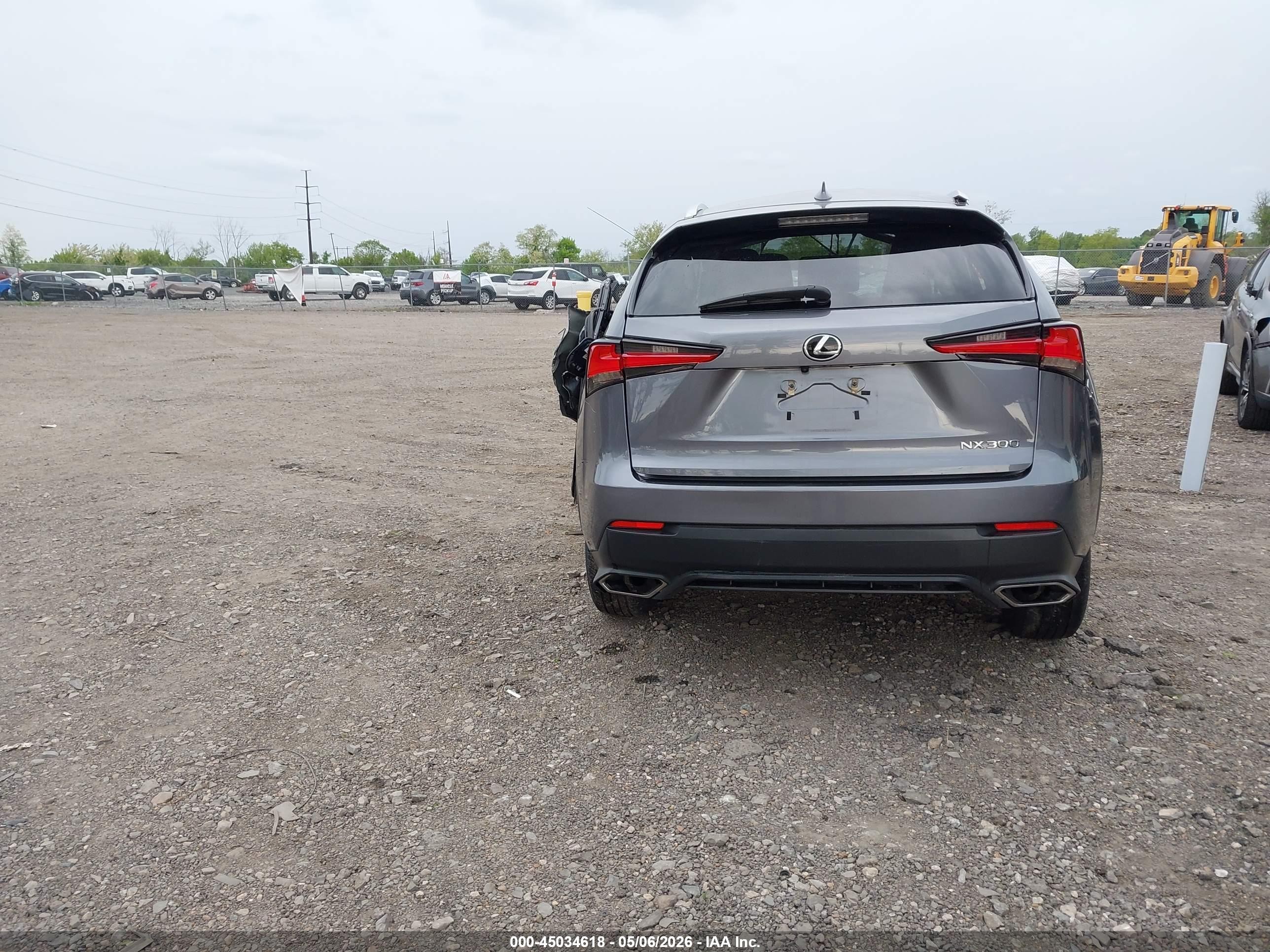 2021 Lexus Nx 300   Серый vin: JTJDARDZ0M2236649