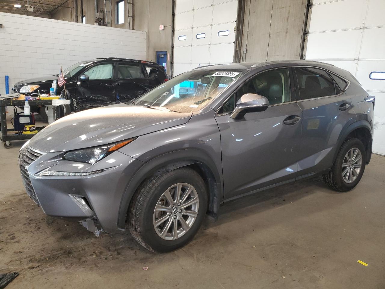 2021 Lexus Nx 300 Base Gray vin: JTJDARDZ0M2255184