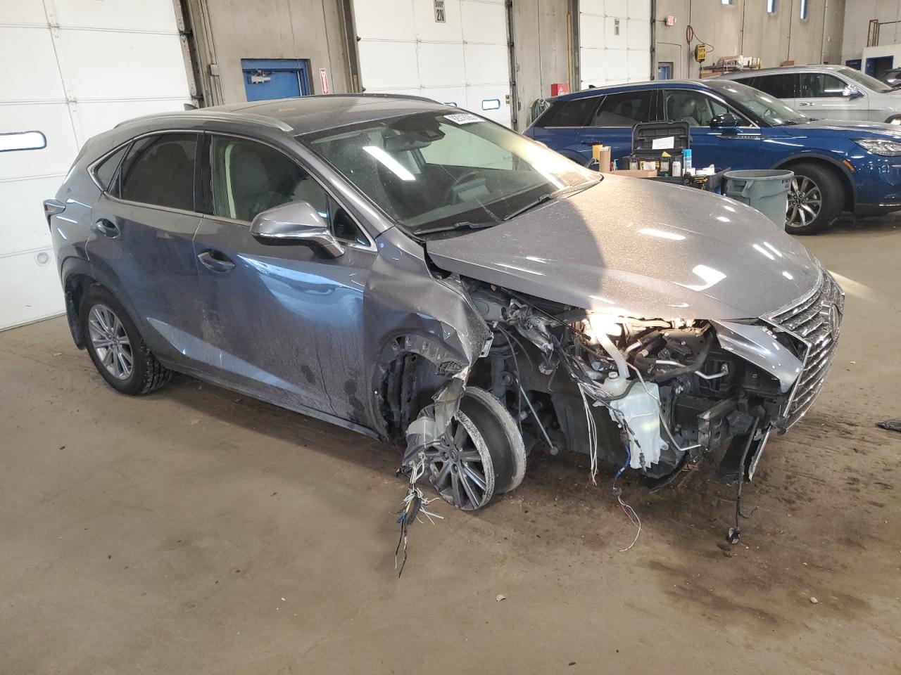 2021 Lexus Nx 300 Base Gray vin: JTJDARDZ0M2255184