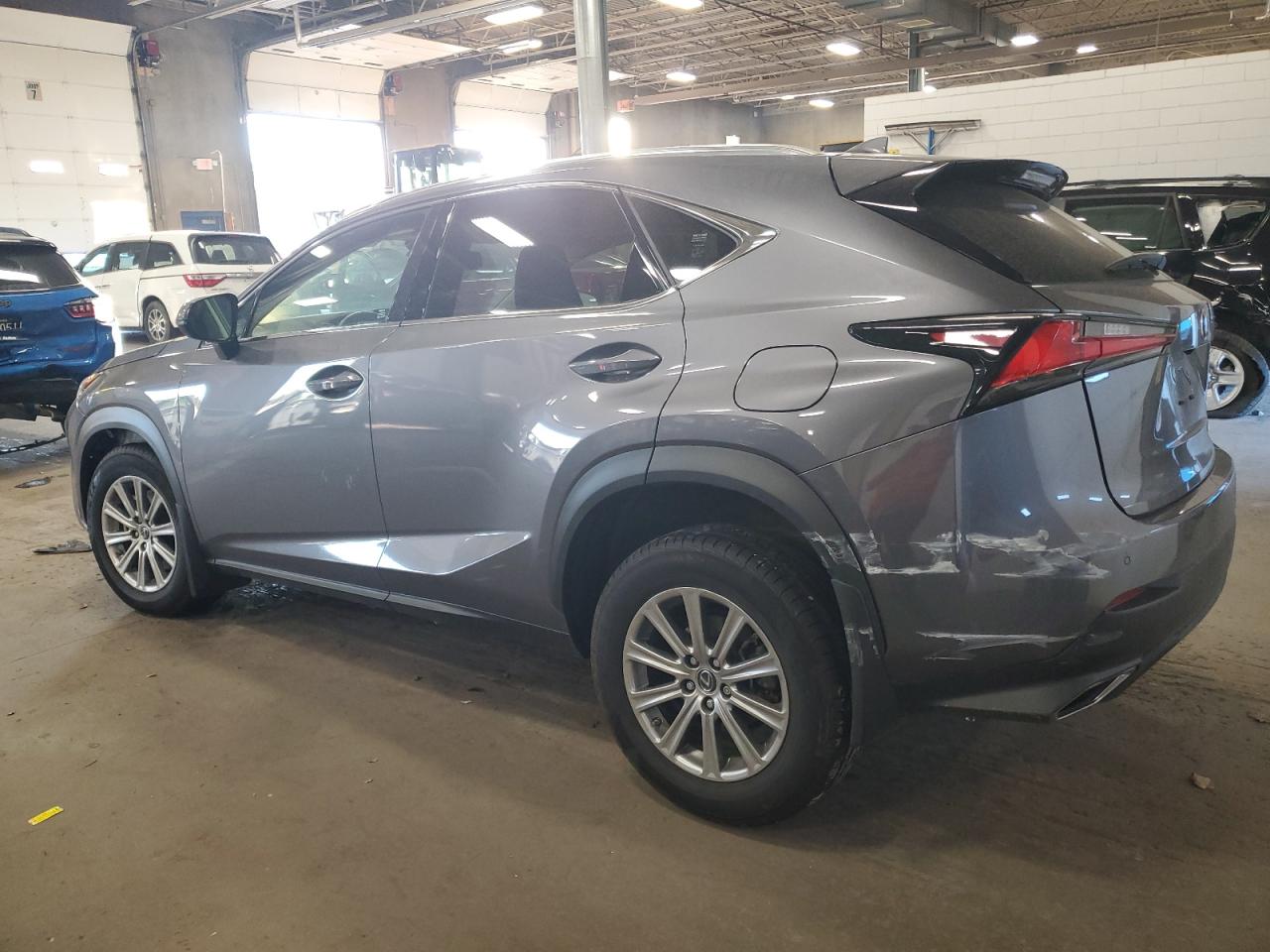 2021 Lexus Nx 300 Base Gray vin: JTJDARDZ0M2255184