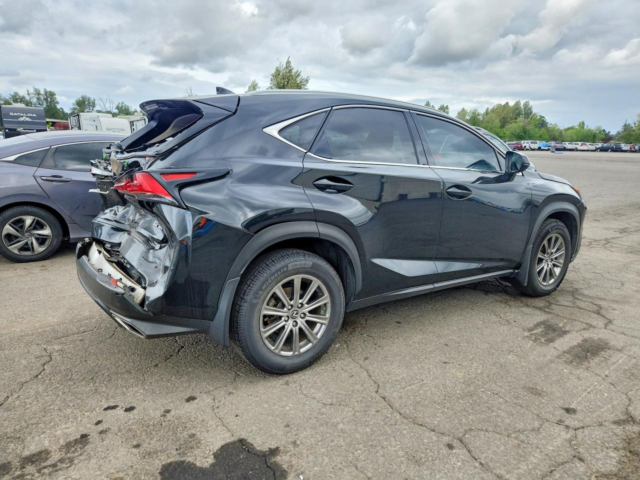 2020 Lexus Nx 300 Черный vin: JTJDARDZ1L2223259