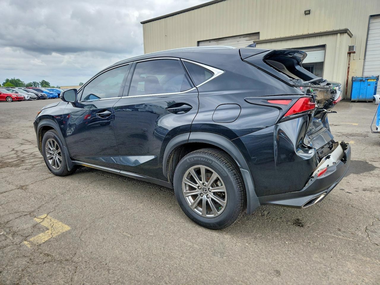 2020 Lexus Nx 300 Черный vin: JTJDARDZ1L2223259