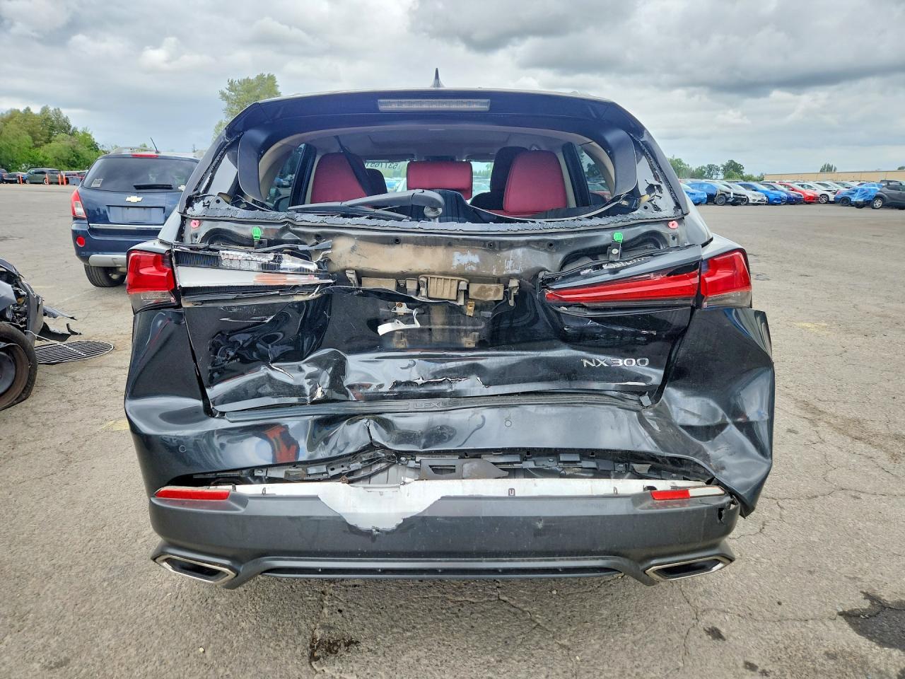 2020 Lexus Nx 300 Черный vin: JTJDARDZ1L2223259