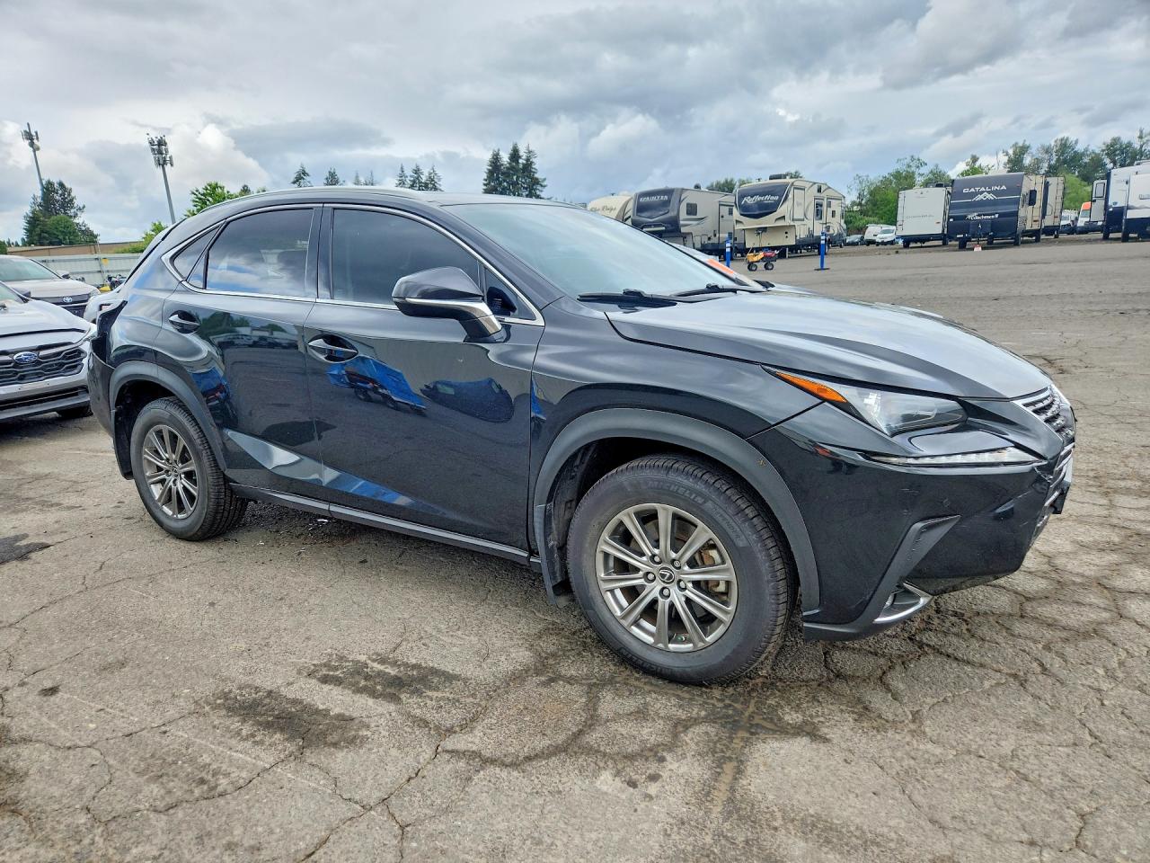 2020 Lexus Nx 300 Черный vin: JTJDARDZ1L2223259