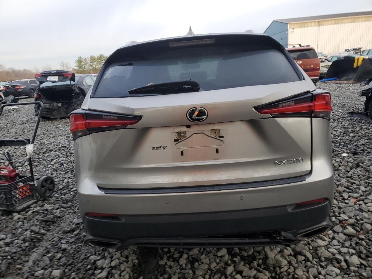 2020 Lexus Nx 300 Silver vin: JTJDARDZ4L5017772