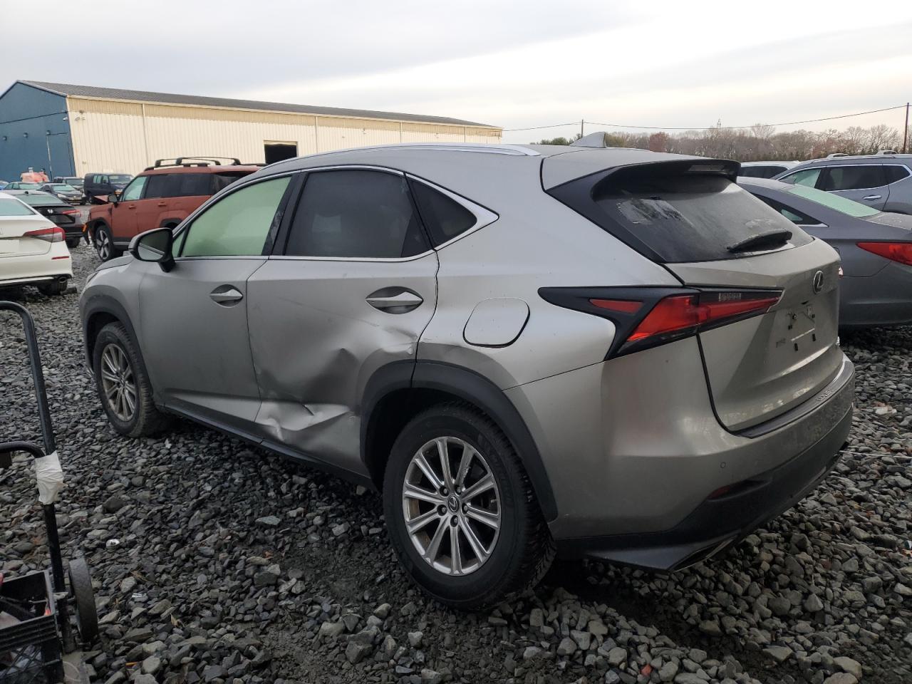 2020 Lexus Nx 300 Silver vin: JTJDARDZ4L5017772