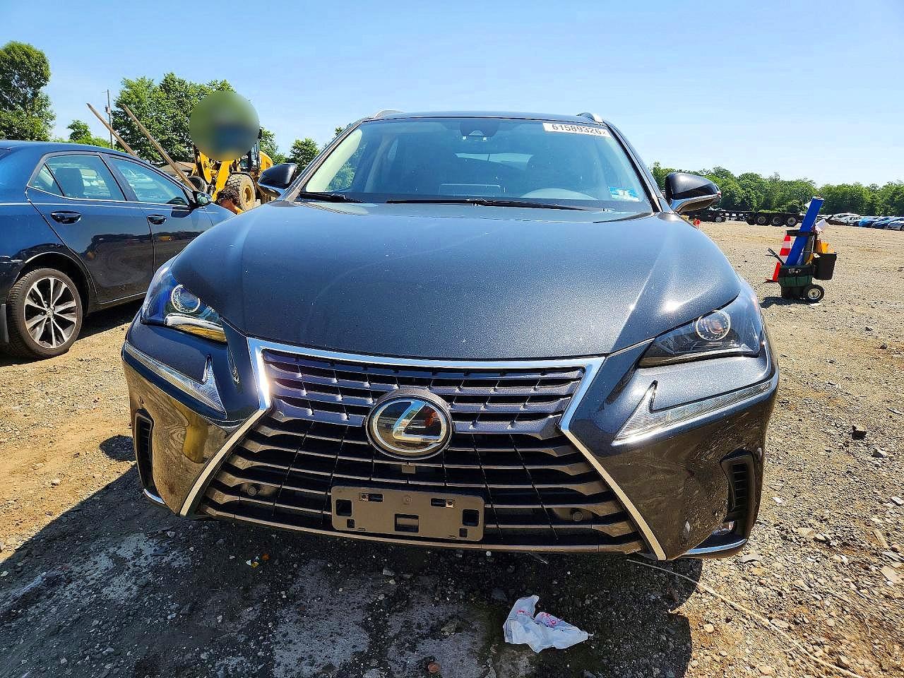 2020 Lexus Nx 300 Черный vin: JTJDARDZ5L2235169