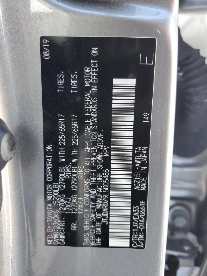 Price & History 2020 Lexus Nx 300 2.0l 4 vin: JTJDARDZ9L5005486