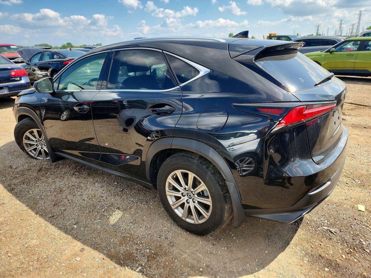 2021 Lexus Nx 300 Base Black vin: JTJDARDZ9M2236780
