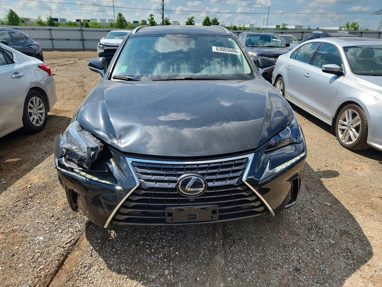 2021 Lexus Nx 300 Base Black vin: JTJDARDZ9M2236780