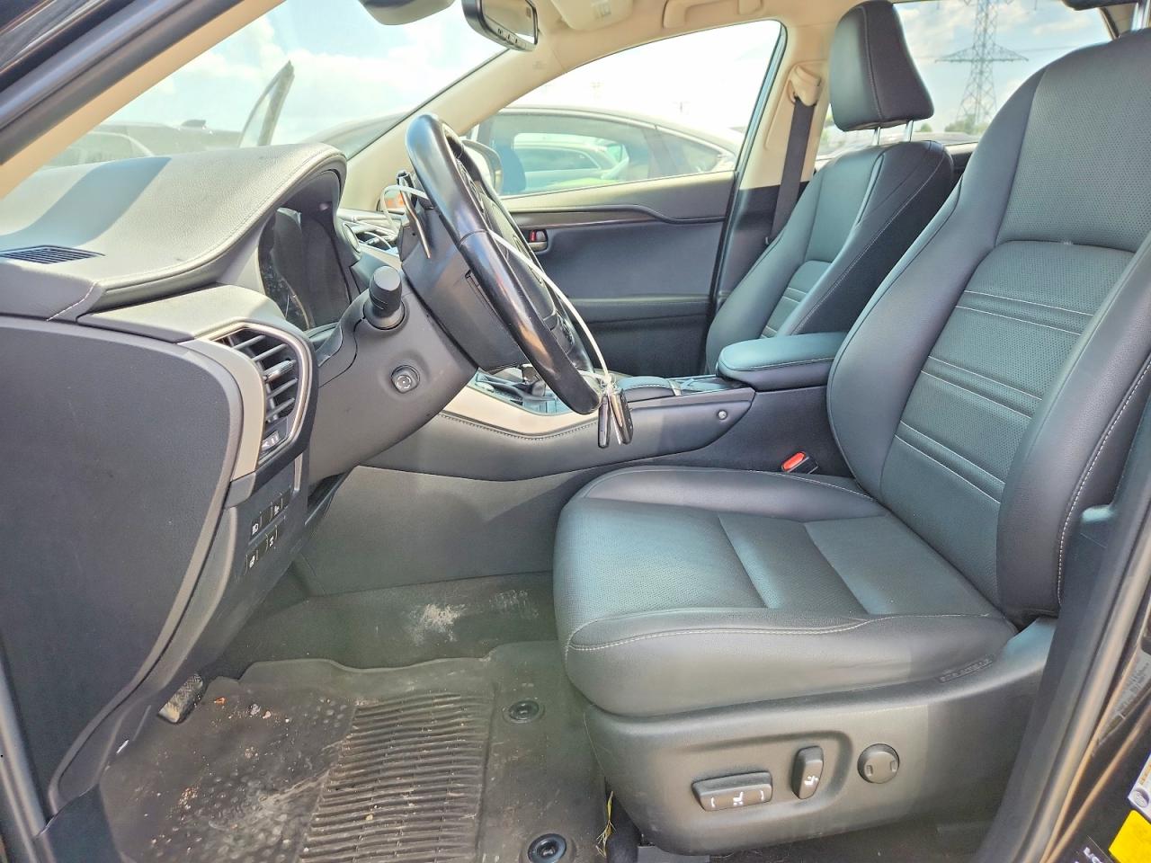 2021 Lexus Nx 300 Base Black vin: JTJDARDZ9M2236780