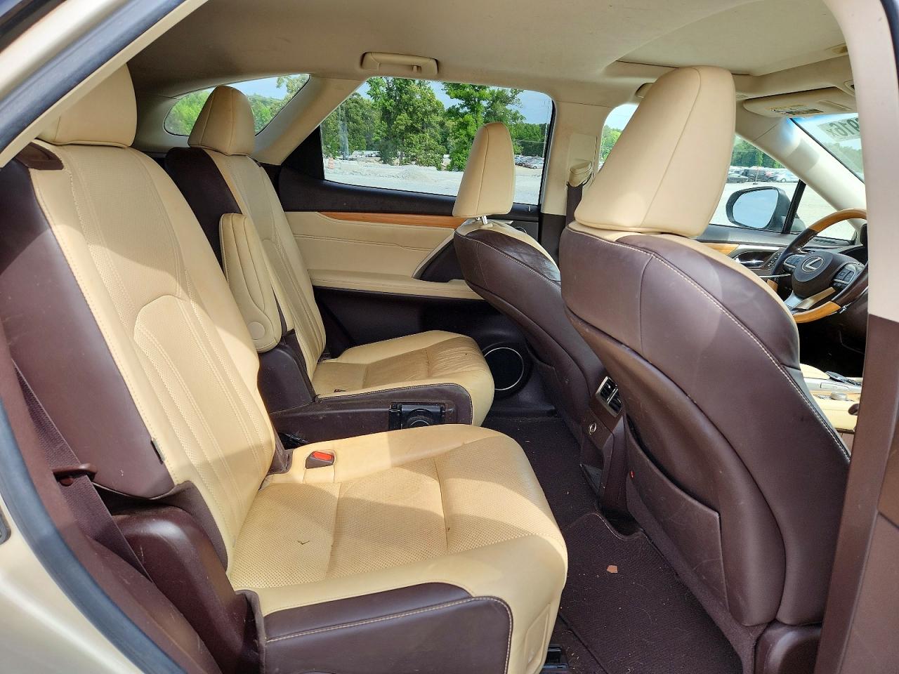 2018 Lexus Rx 450hl Base Бежевый vin: JTJDGKCA8J2005074
