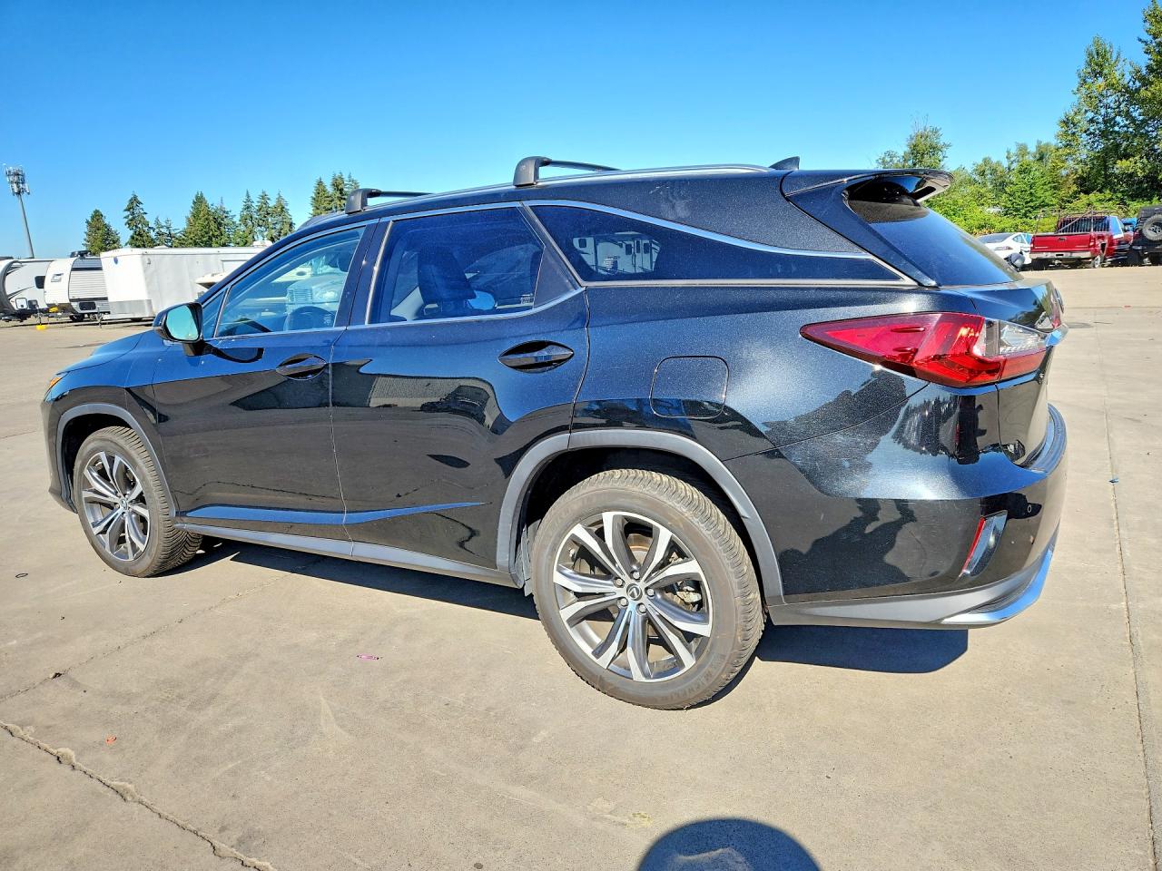 2018 Lexus Rx 350 L Black vin: JTJDZKCA4J2006989