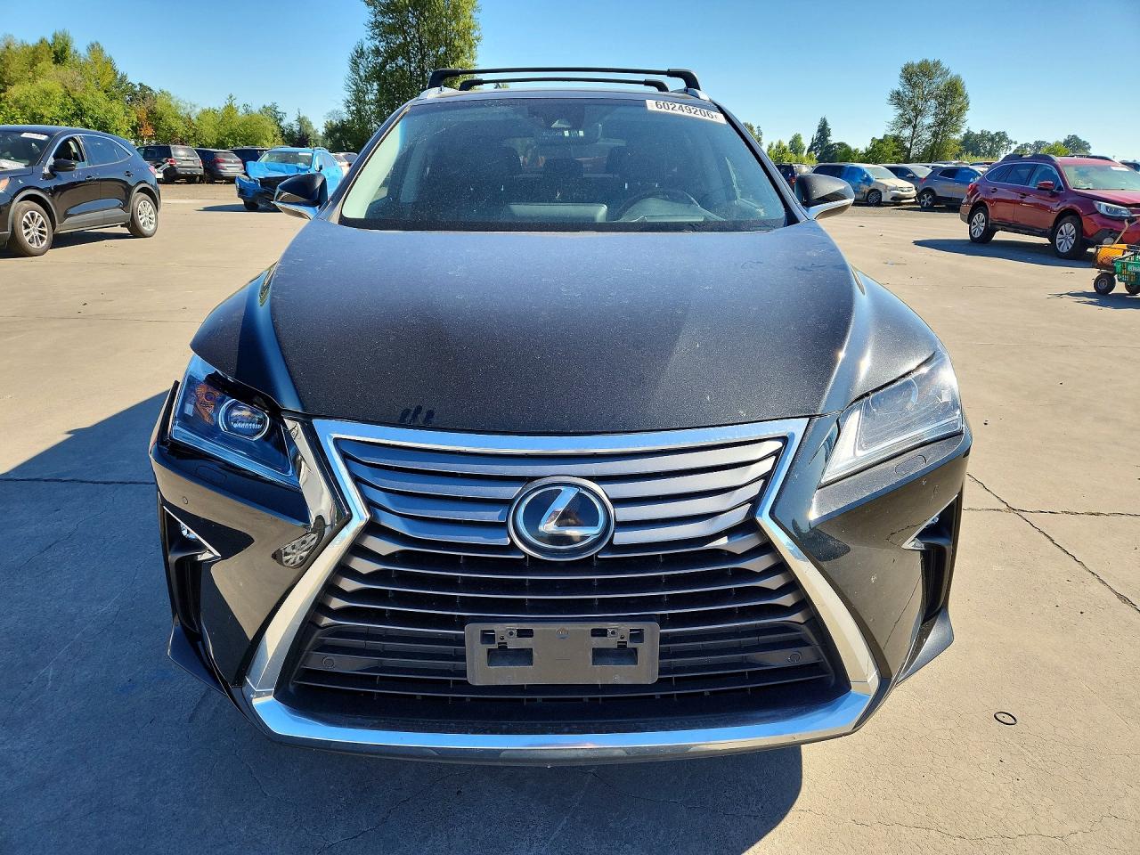 2018 Lexus Rx 350 L Black vin: JTJDZKCA4J2006989