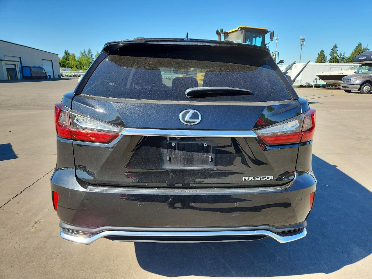 2018 Lexus Rx 350 L Black vin: JTJDZKCA4J2006989