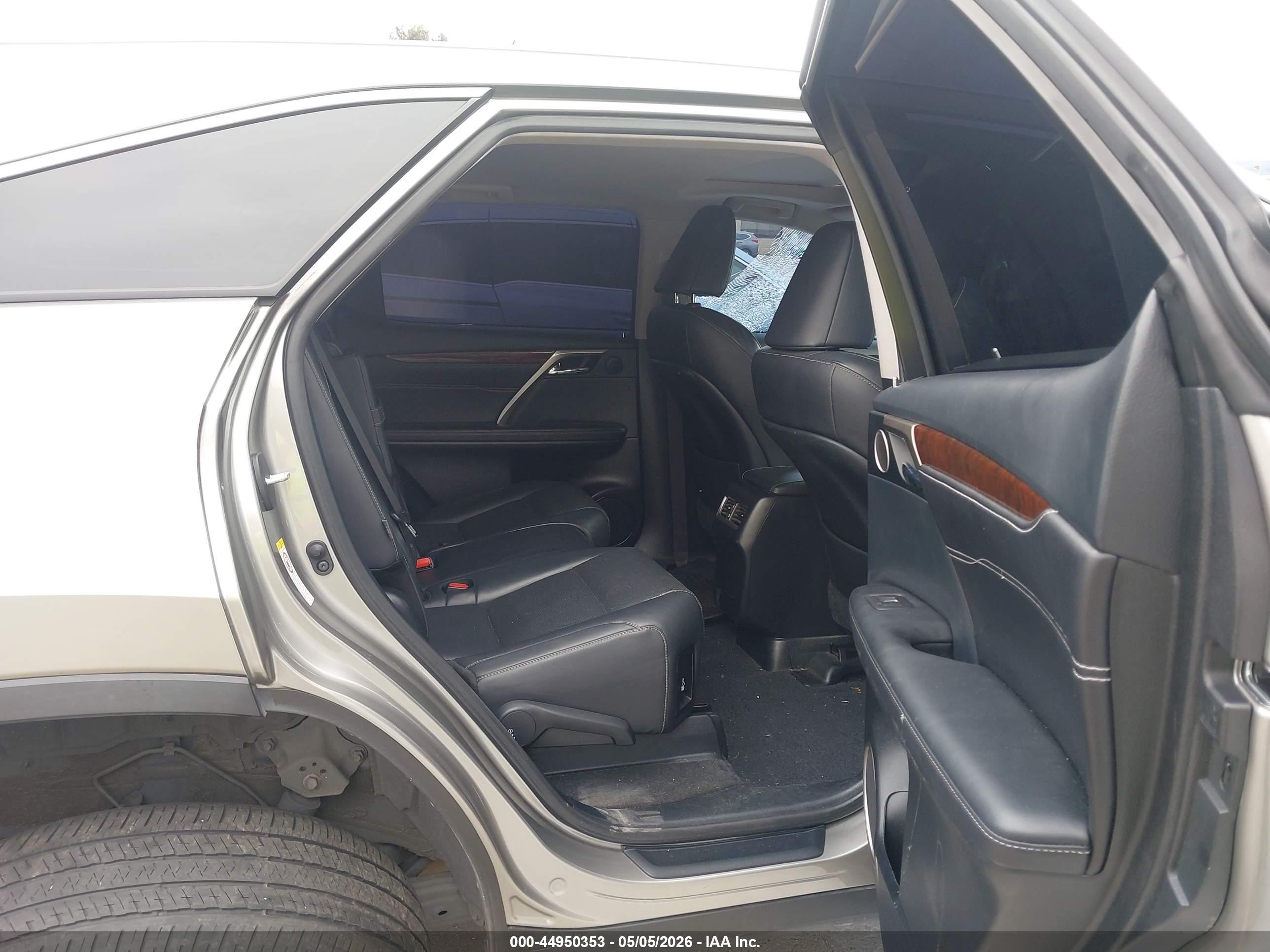 2018 Lexus Rx 350l Premium Gray vin: JTJDZKCA6J2012390