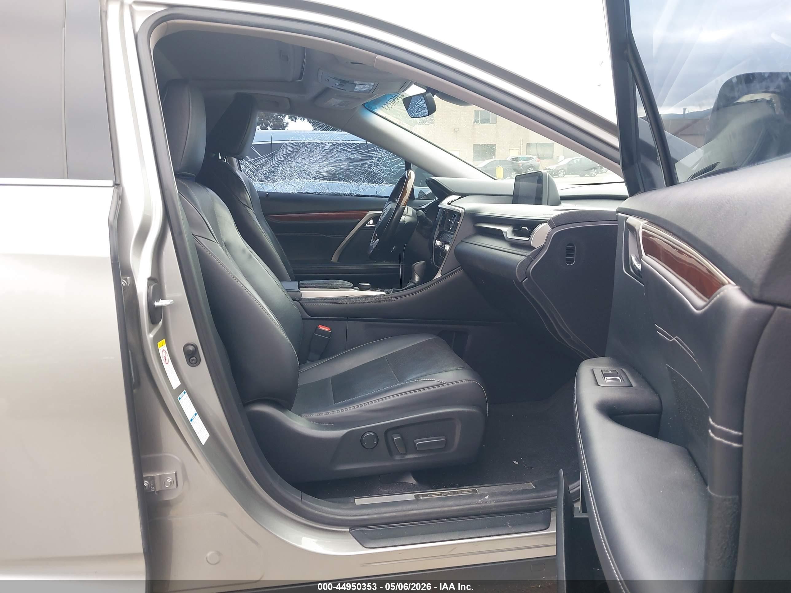 2018 Lexus Rx 350l Premium Gray vin: JTJDZKCA6J2012390