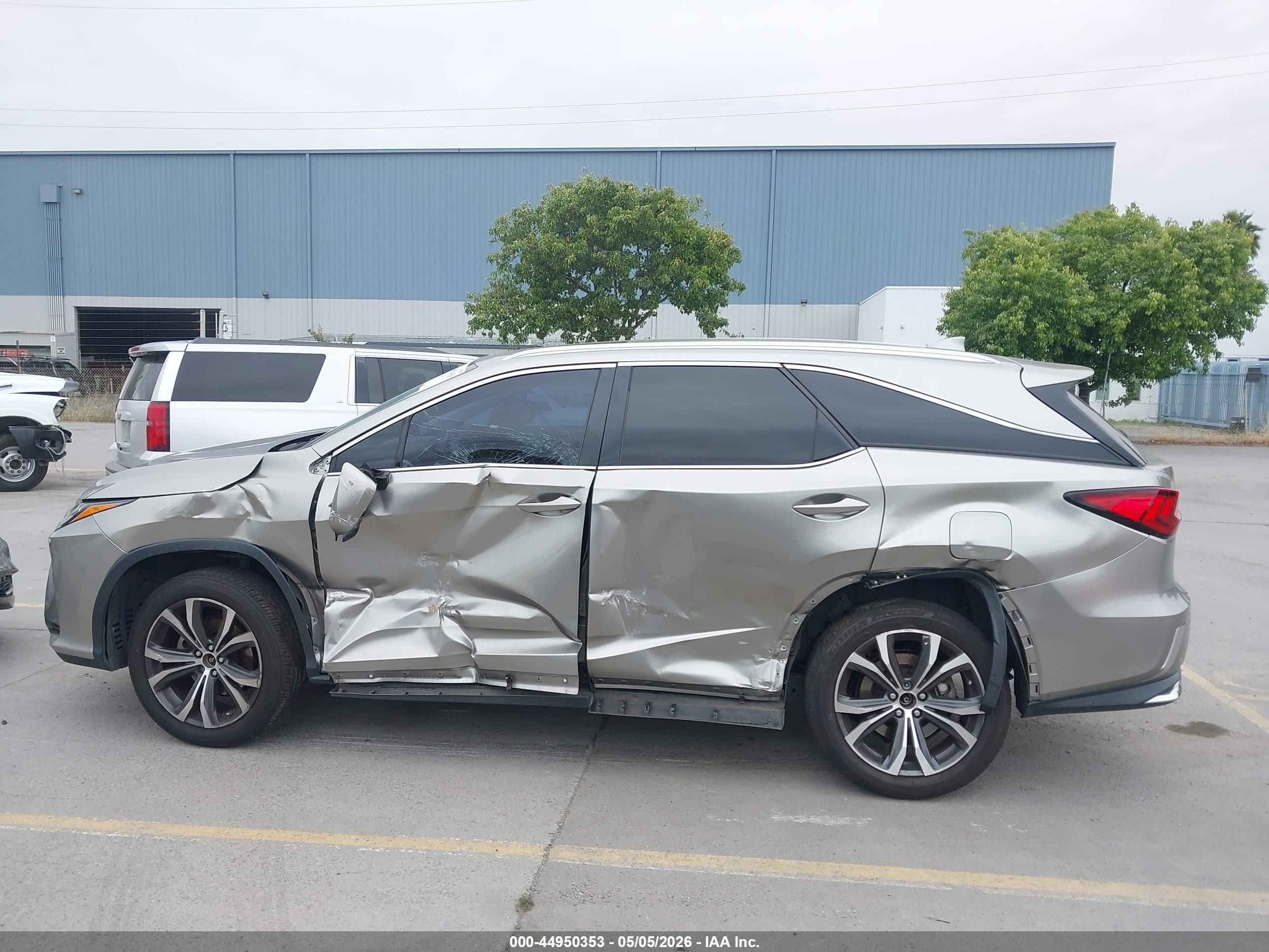 2018 Lexus Rx 350l Premium Gray vin: JTJDZKCA6J2012390