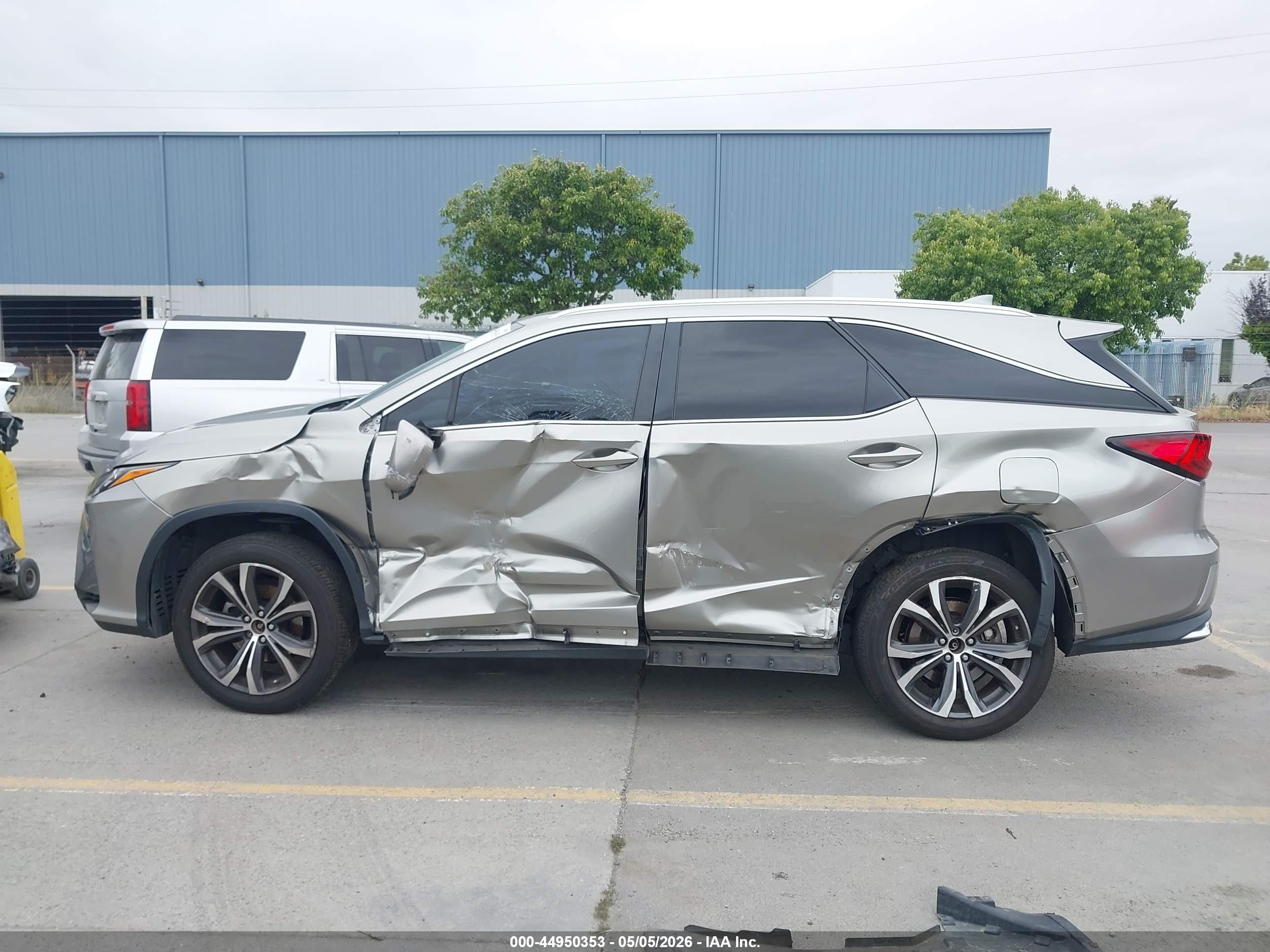 2018 Lexus Rx 350l Premium Gray vin: JTJDZKCA6J2012390