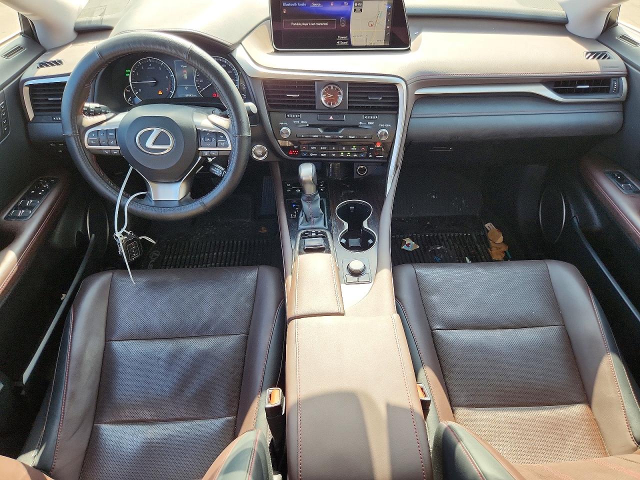 2019 Lexus Rx 350 L Blue vin: JTJDZKCA6K2015372