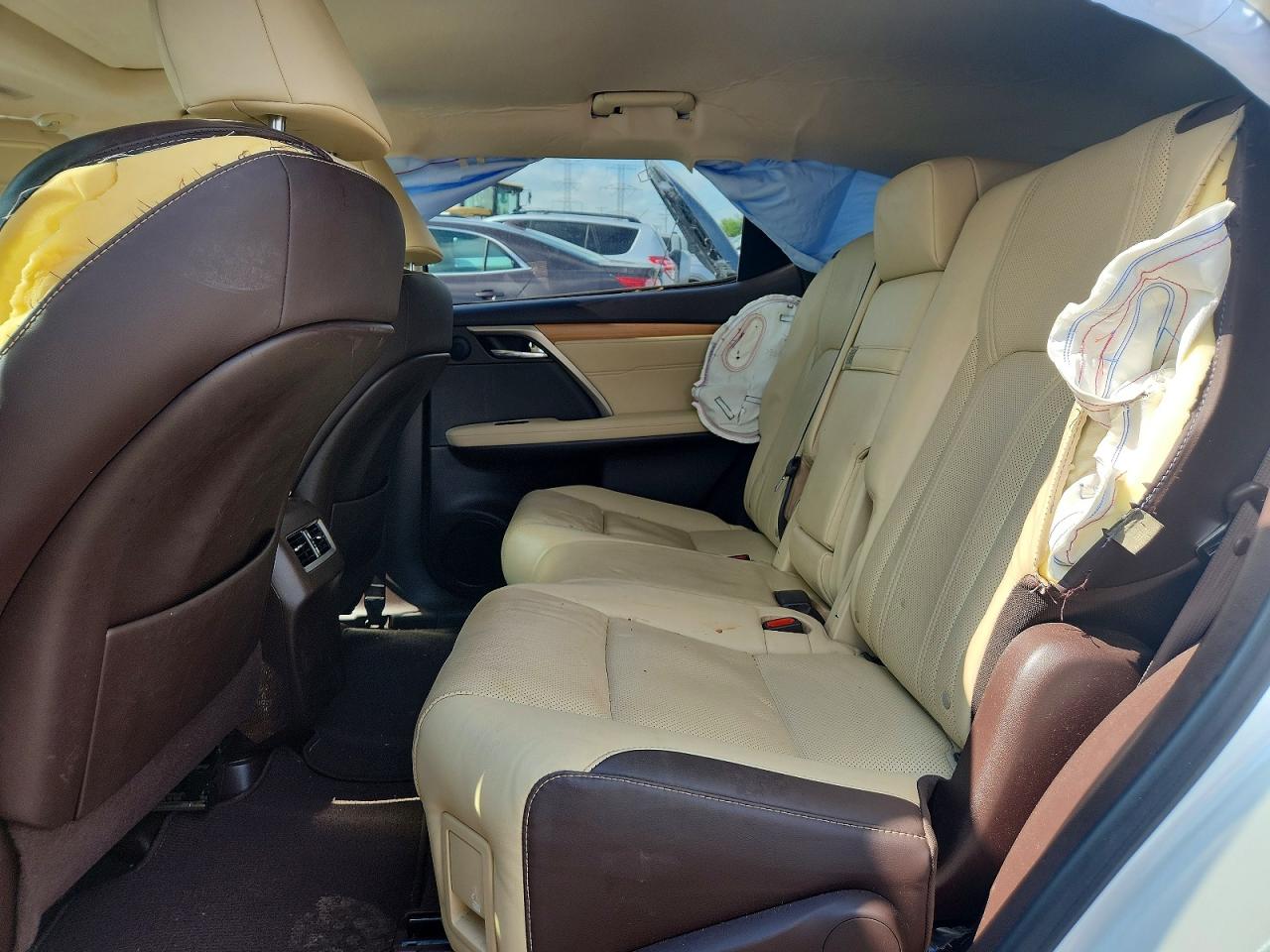 2018 Lexus Rx 350 L White vin: JTJDZKCA9J2007216