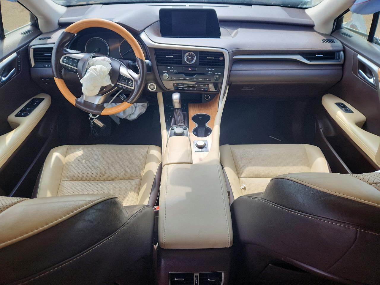 2018 Lexus Rx 350 L White vin: JTJDZKCA9J2007216