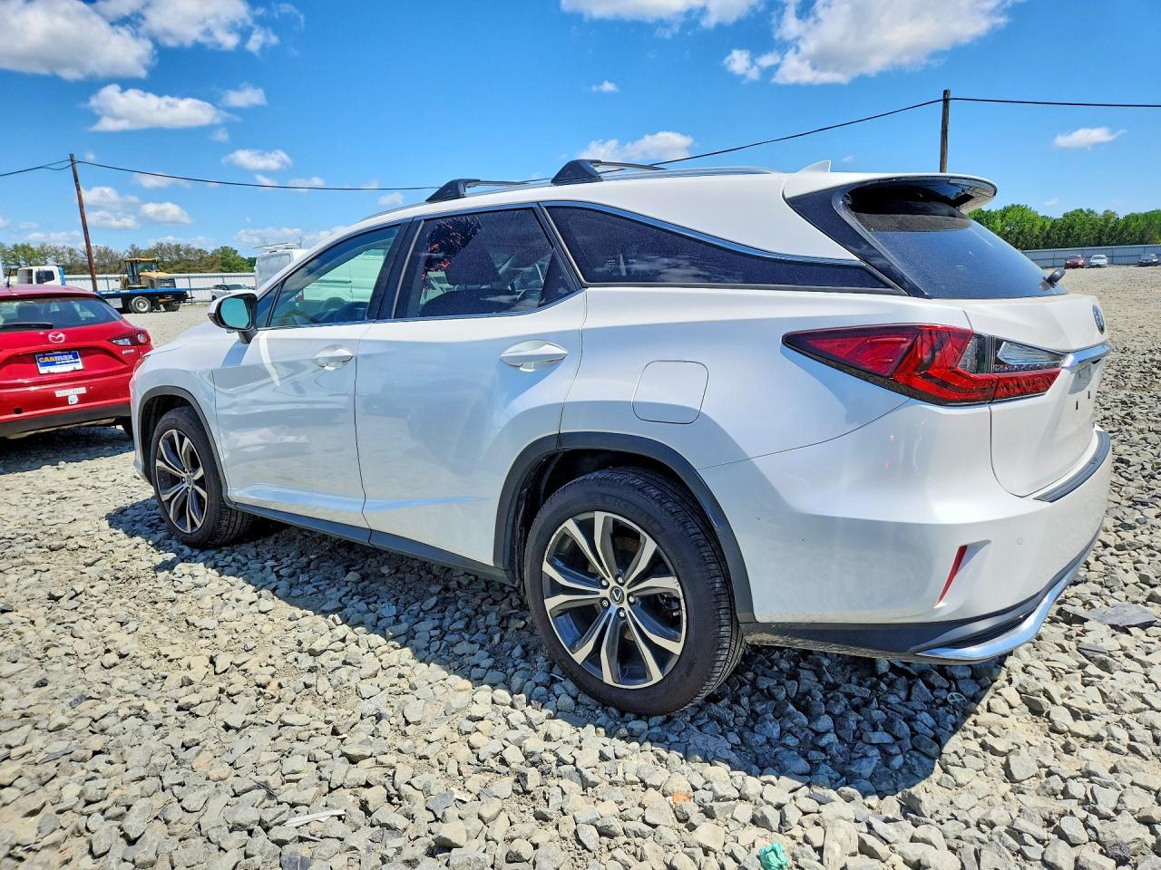 2018 Lexus Rx 350 L White vin: JTJDZKCAXJ2000405