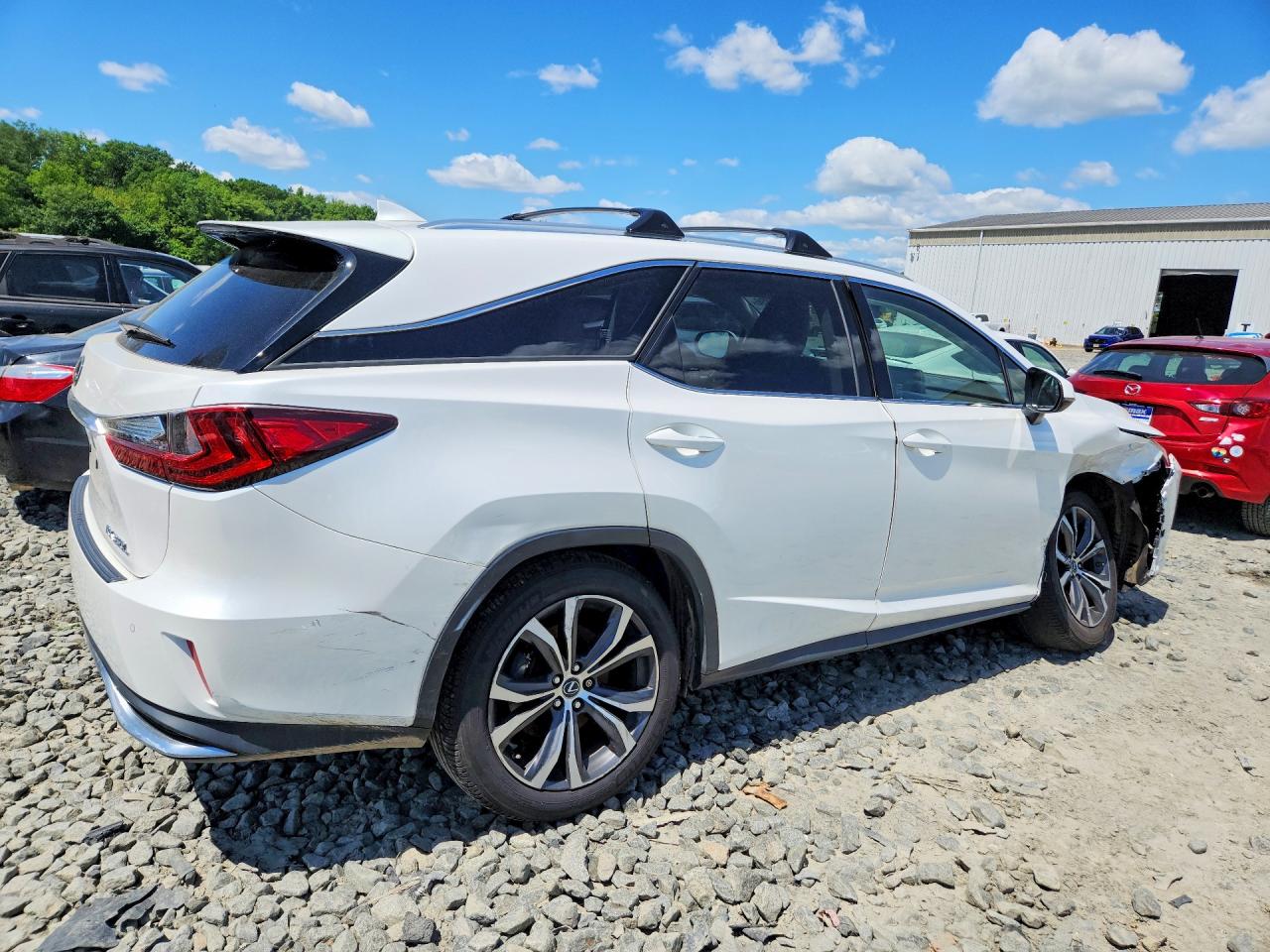 2018 Lexus Rx 350 L White vin: JTJDZKCAXJ2000405