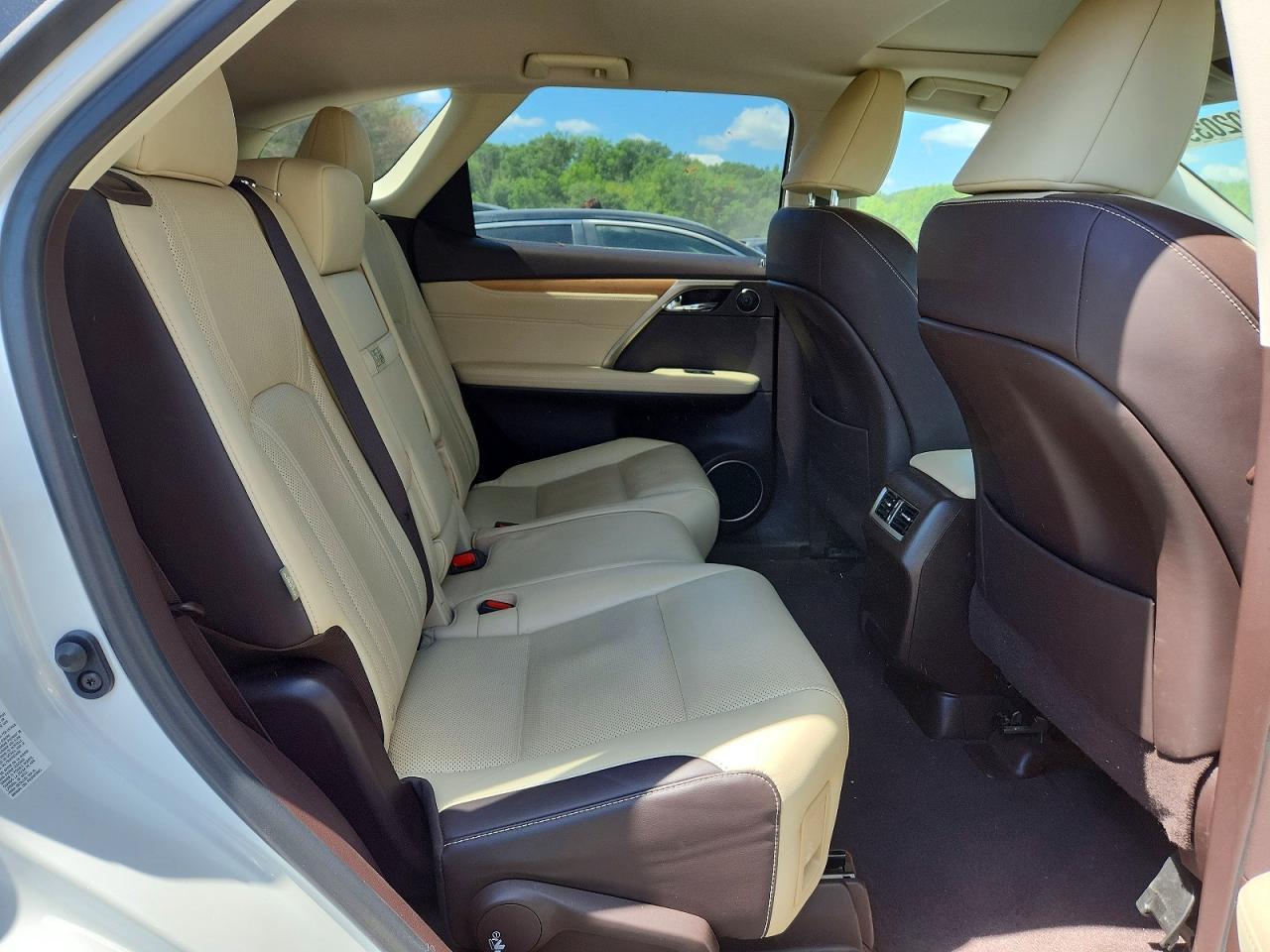 2018 Lexus Rx 350 L White vin: JTJDZKCAXJ2000405