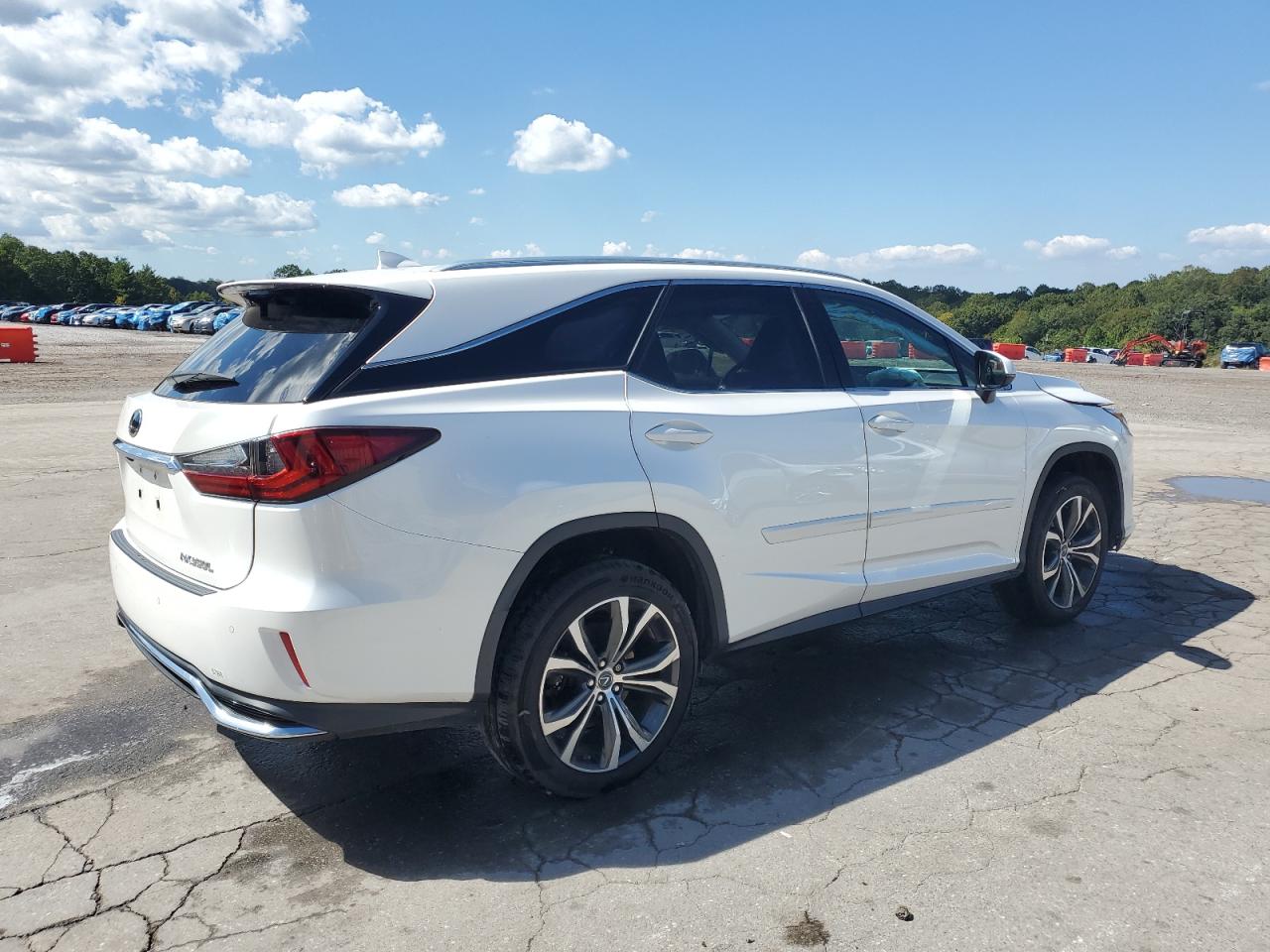 2018 Lexus Rx 350 L Белый vin: JTJDZKCAXJ2006799