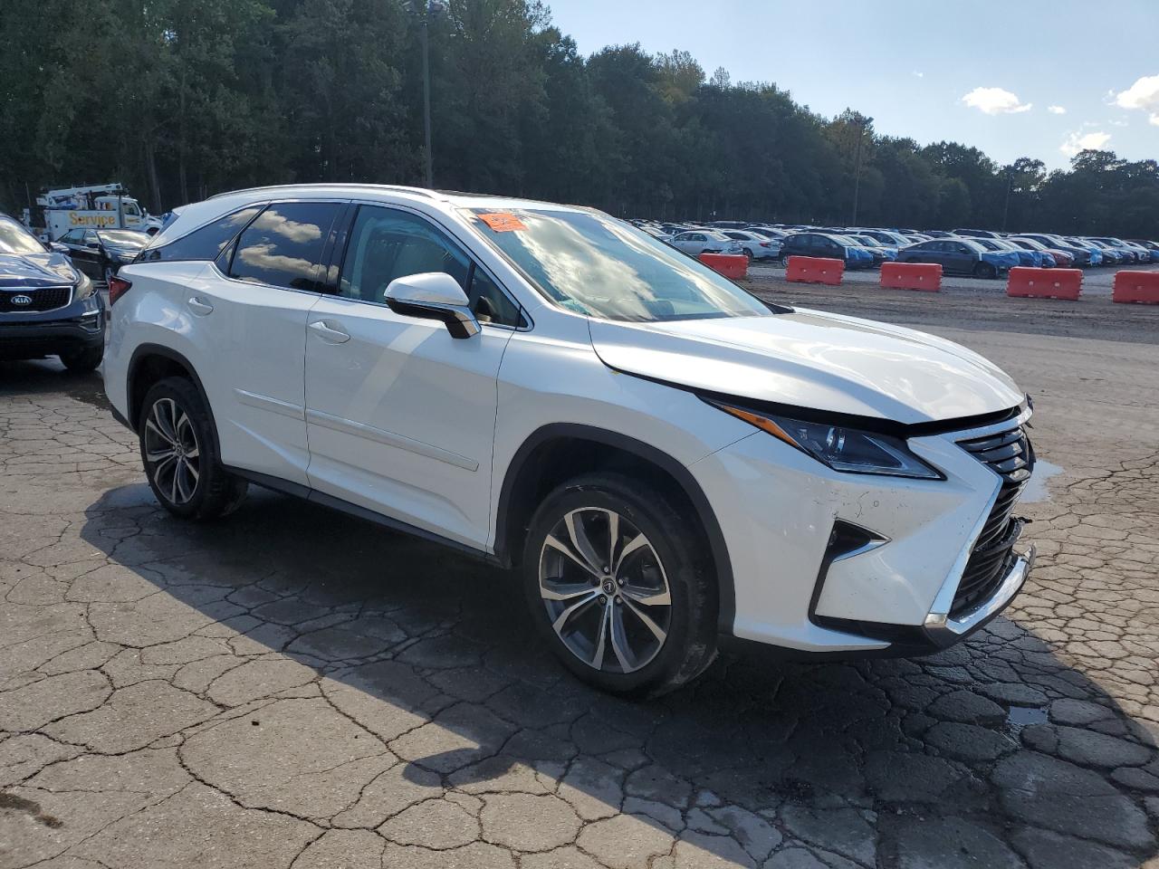 2018 Lexus Rx 350 L Белый vin: JTJDZKCAXJ2006799