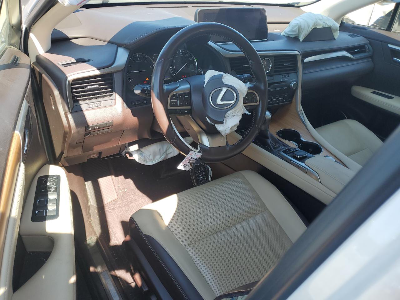 2018 Lexus Rx 350 L Белый vin: JTJDZKCAXJ2006799
