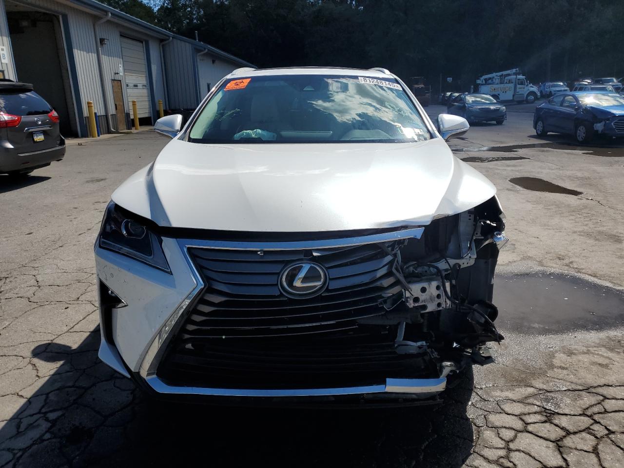 2018 Lexus Rx 350 L Белый vin: JTJDZKCAXJ2006799