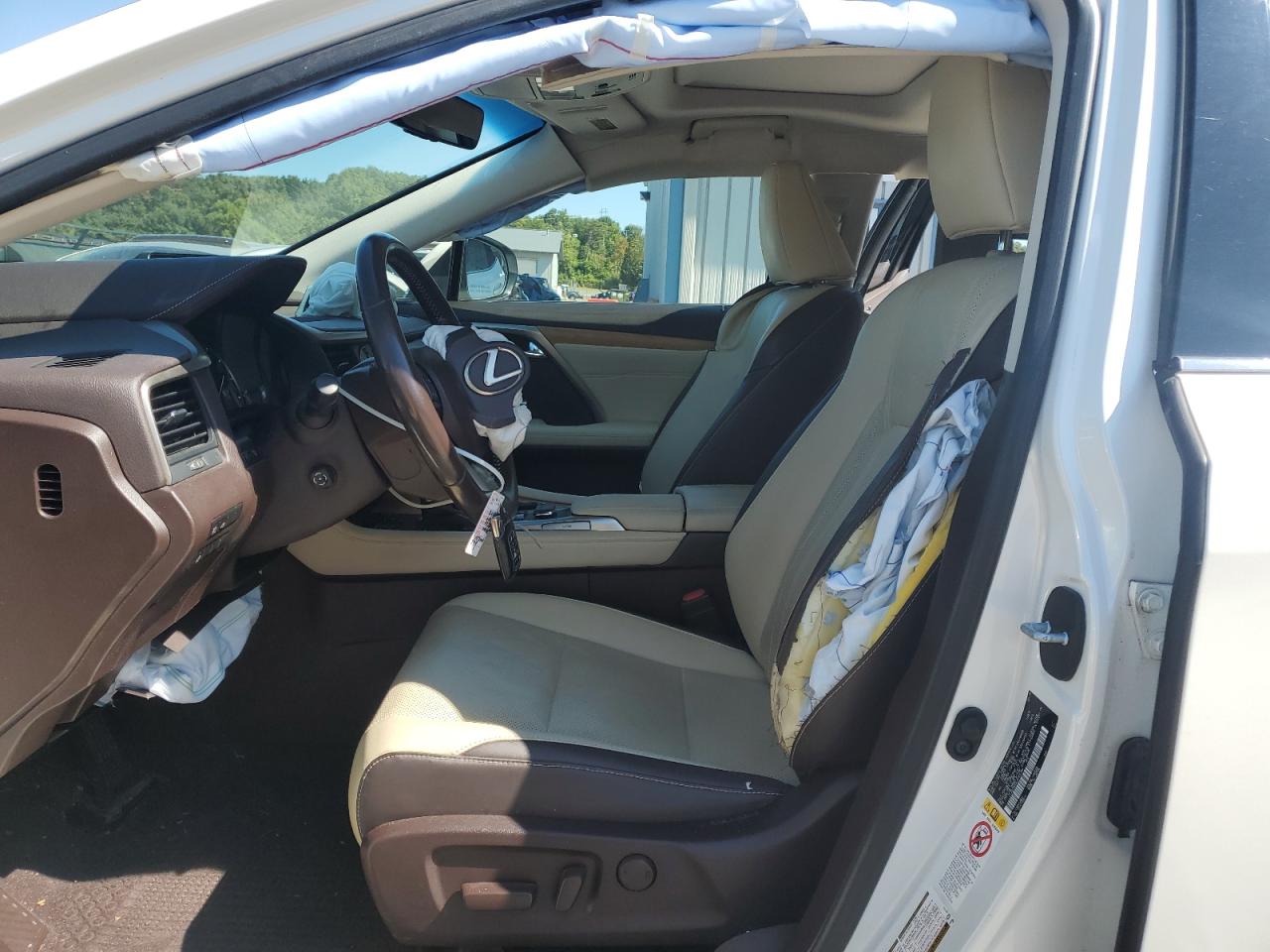 2018 Lexus Rx 350 L Белый vin: JTJDZKCAXJ2006799