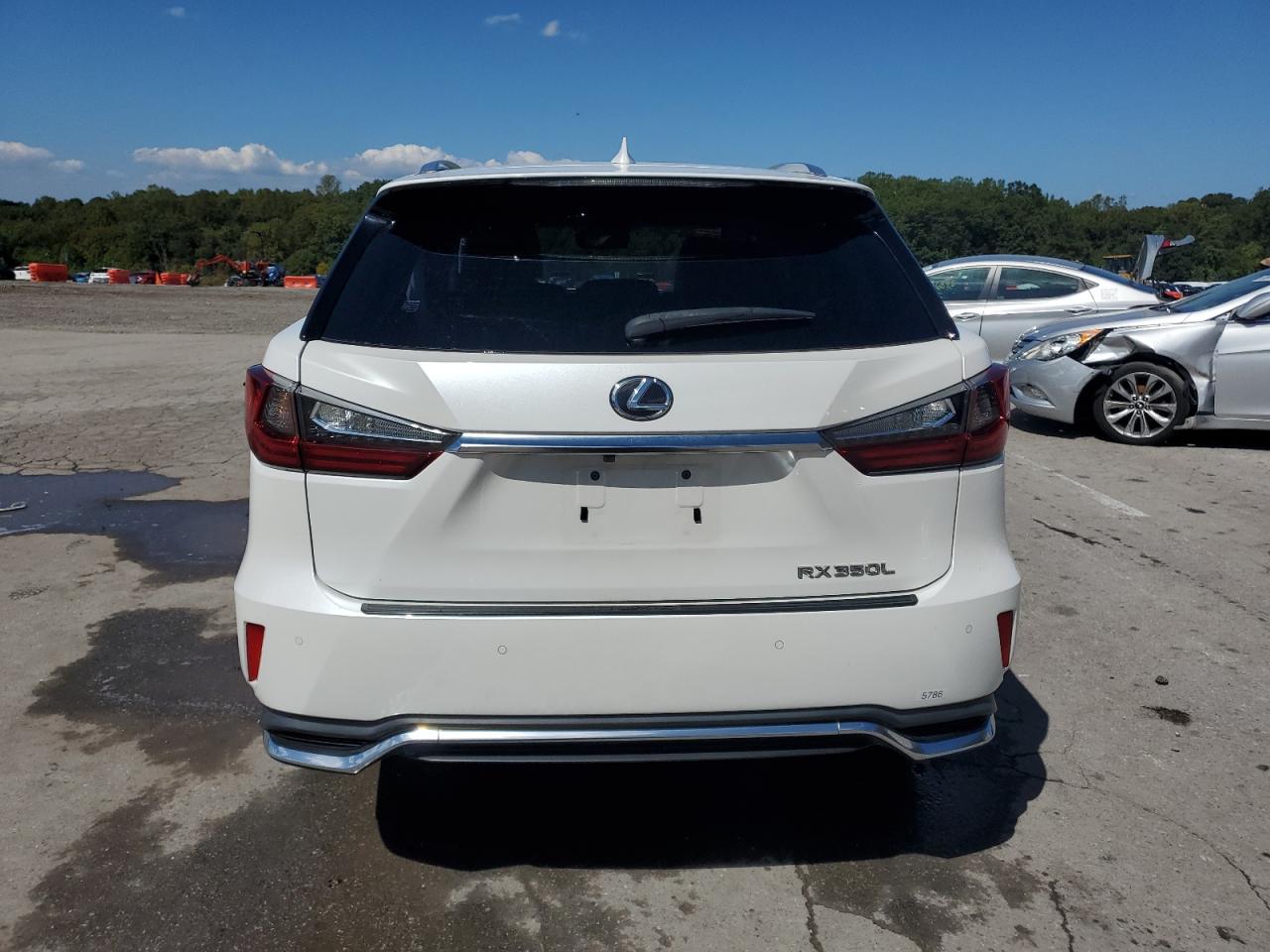 2018 Lexus Rx 350 L Белый vin: JTJDZKCAXJ2006799
