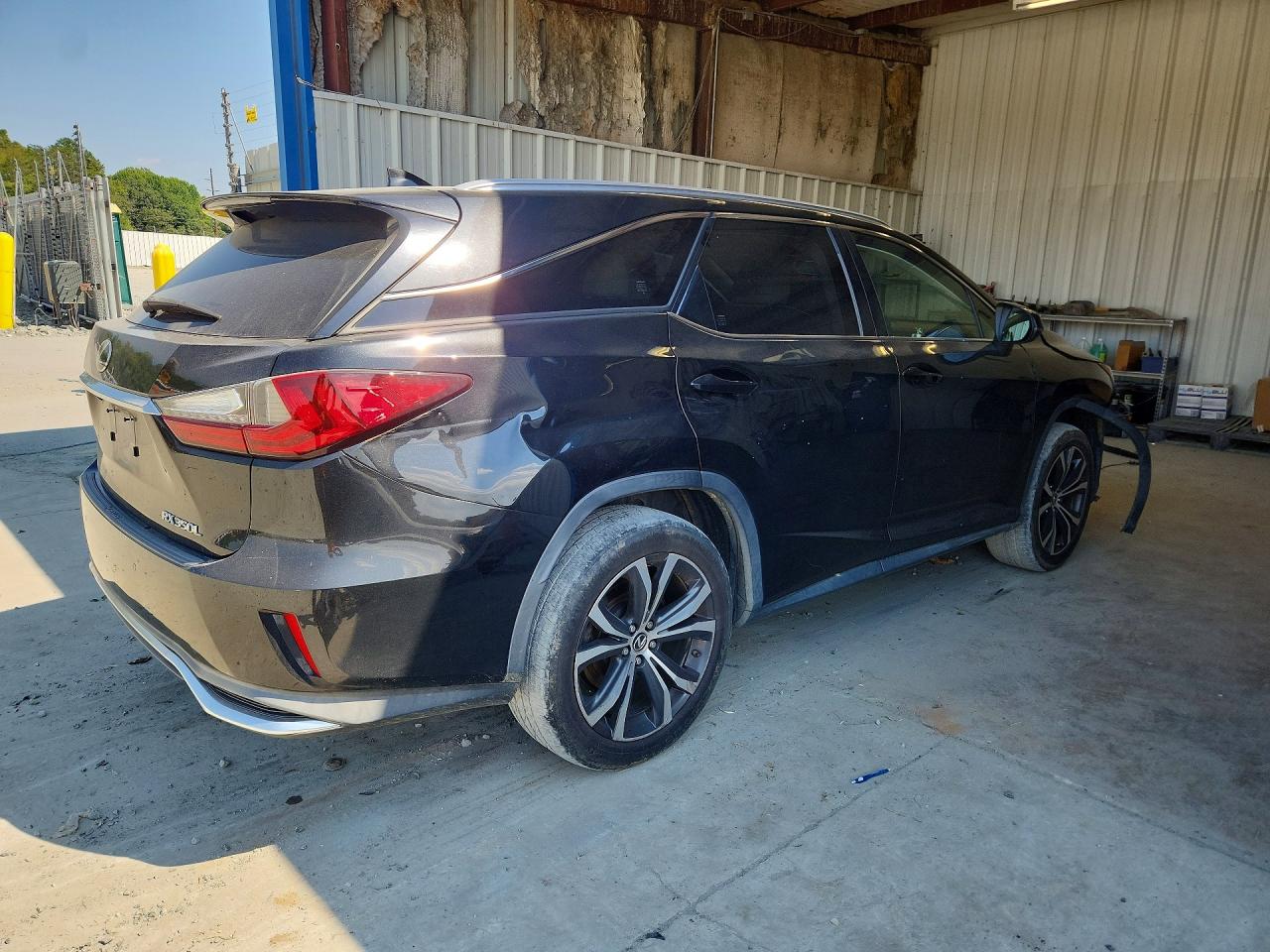 2019 Lexus Rx 350 L Black vin: JTJDZKCAXK2016489
