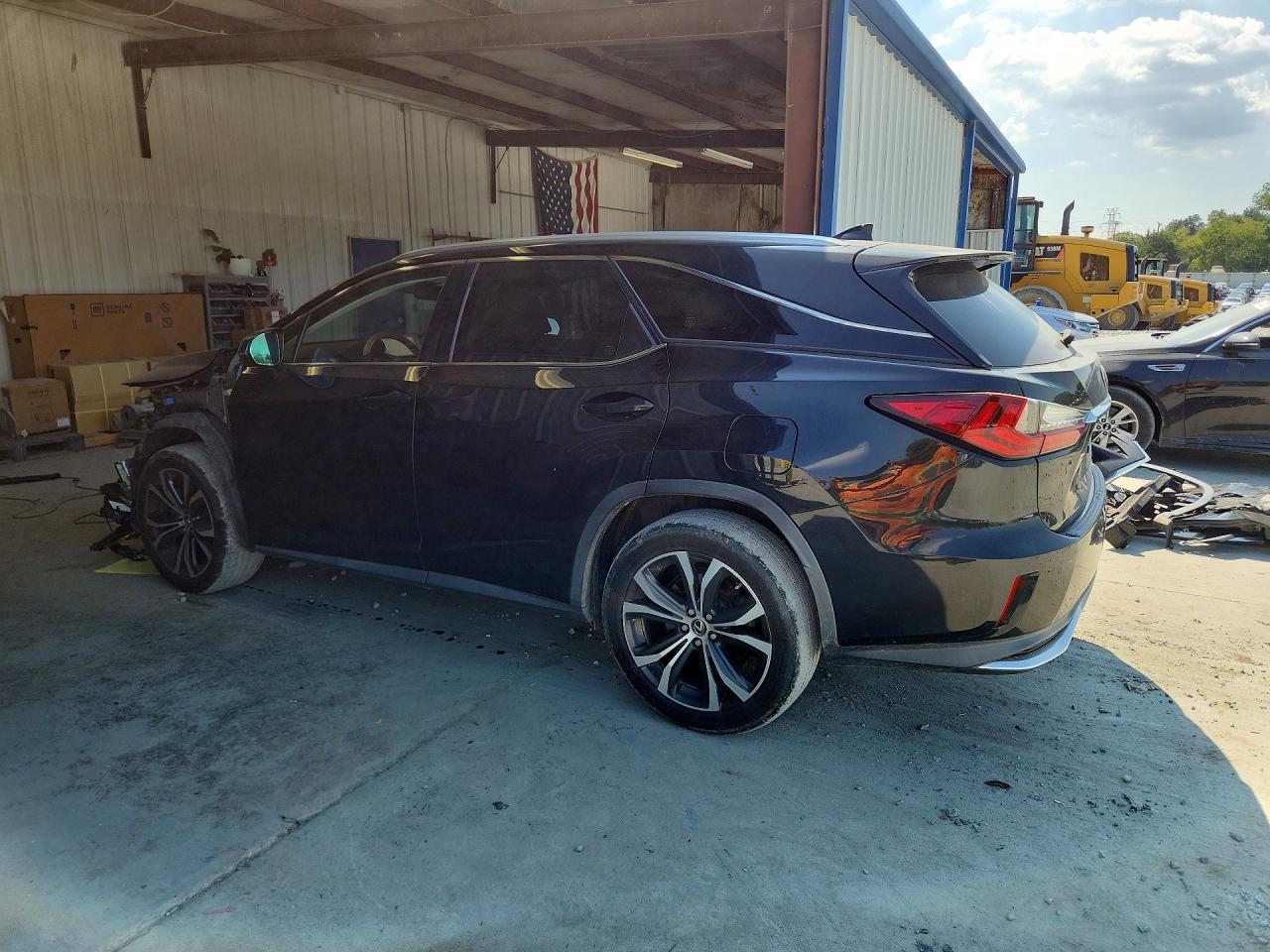 2019 Lexus Rx 350 L Black vin: JTJDZKCAXK2016489