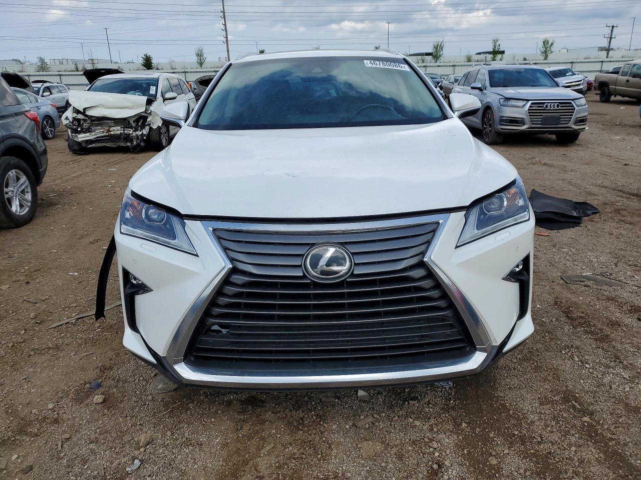 2019 Lexus Rx 350 L Белый vin: JTJDZKCAXK2020705
