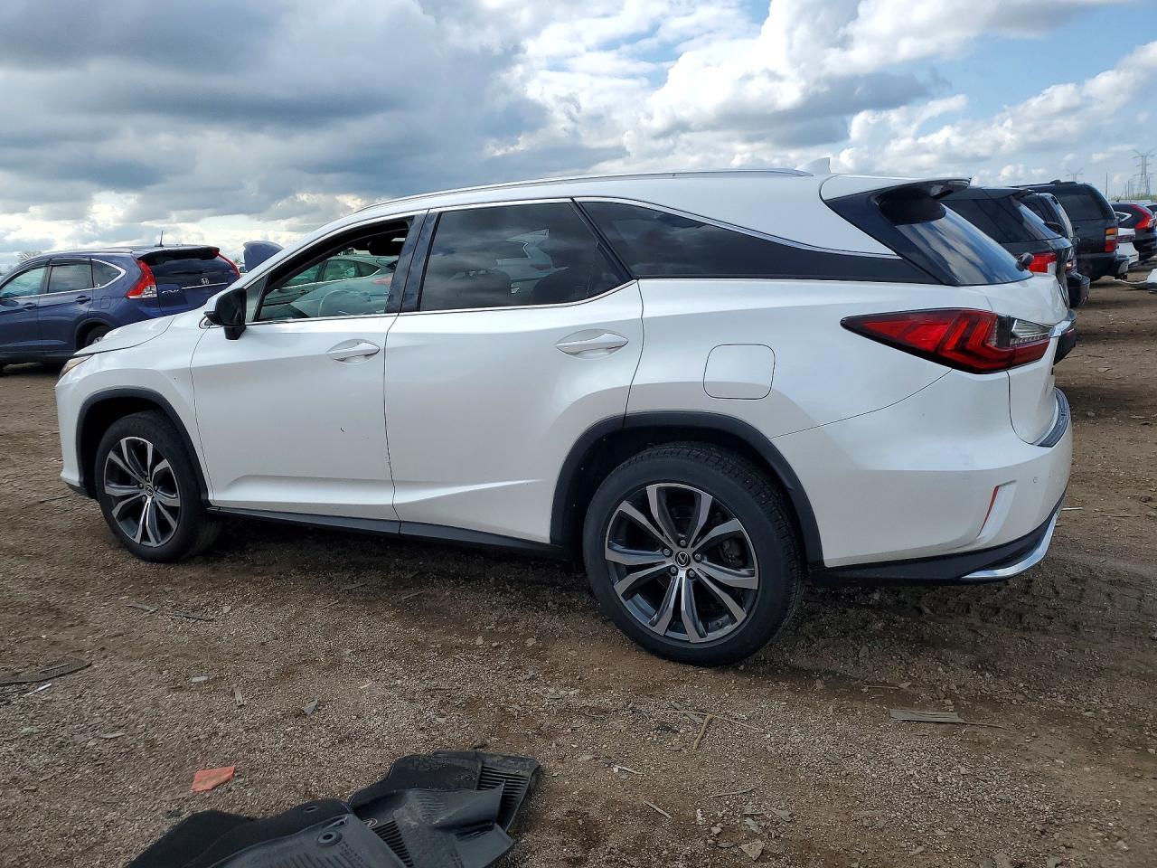 2019 Lexus Rx 350 L Белый vin: JTJDZKCAXK2020705