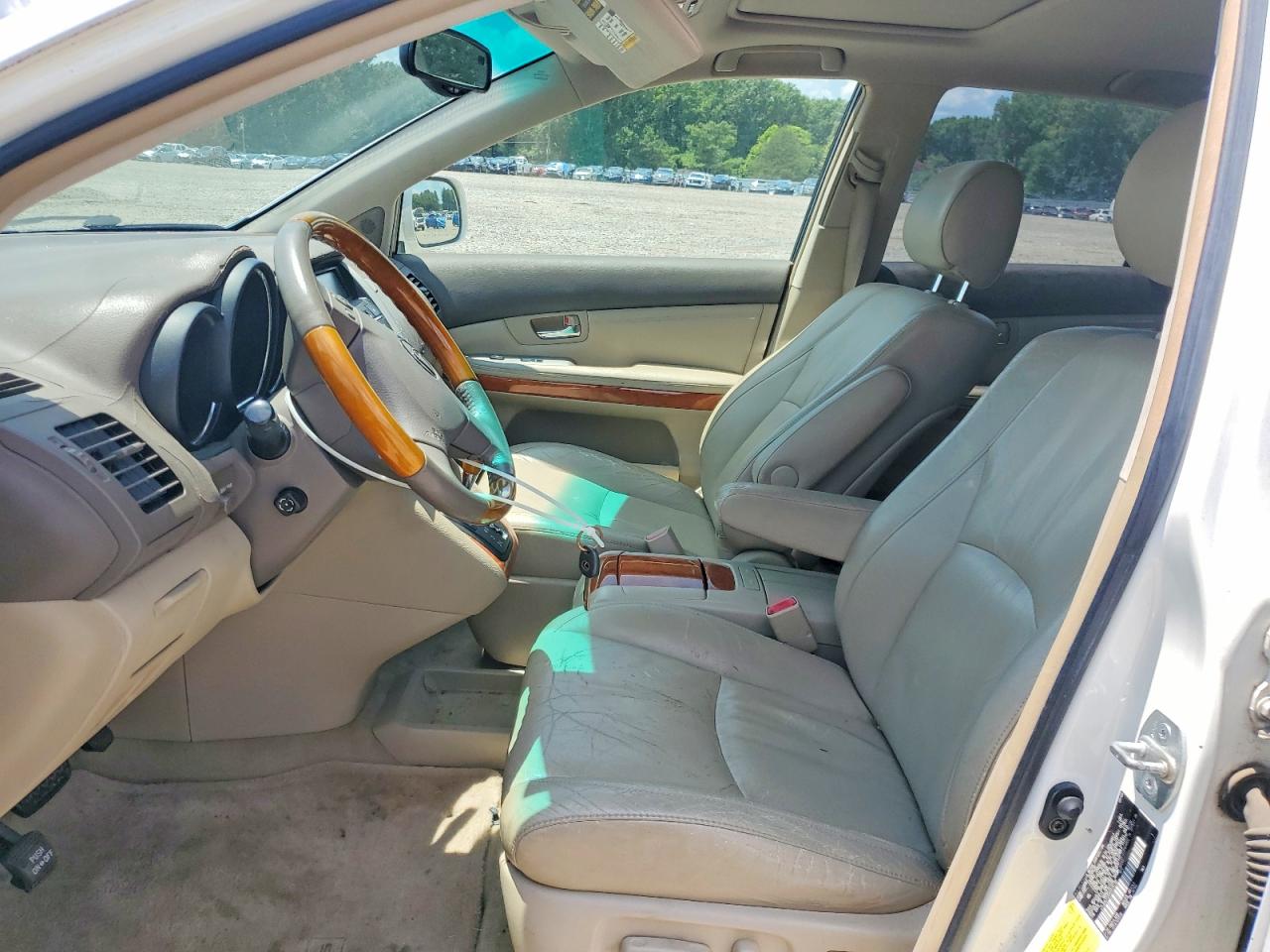 2004 Lexus Rx 330 White vin: JTJGA31U040015132