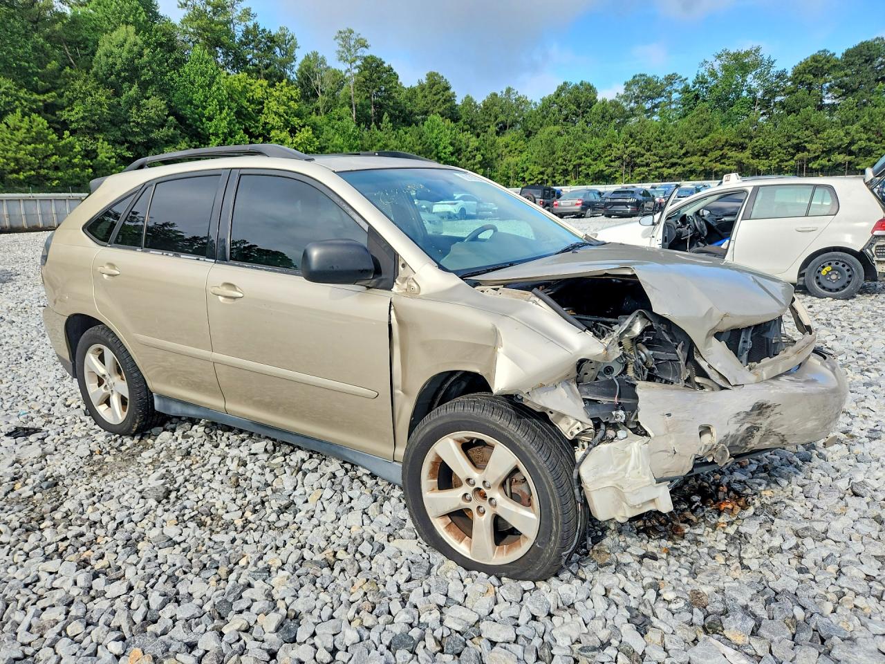 2004 Lexus Rx 330 Tan vin: JTJGA31U040020217