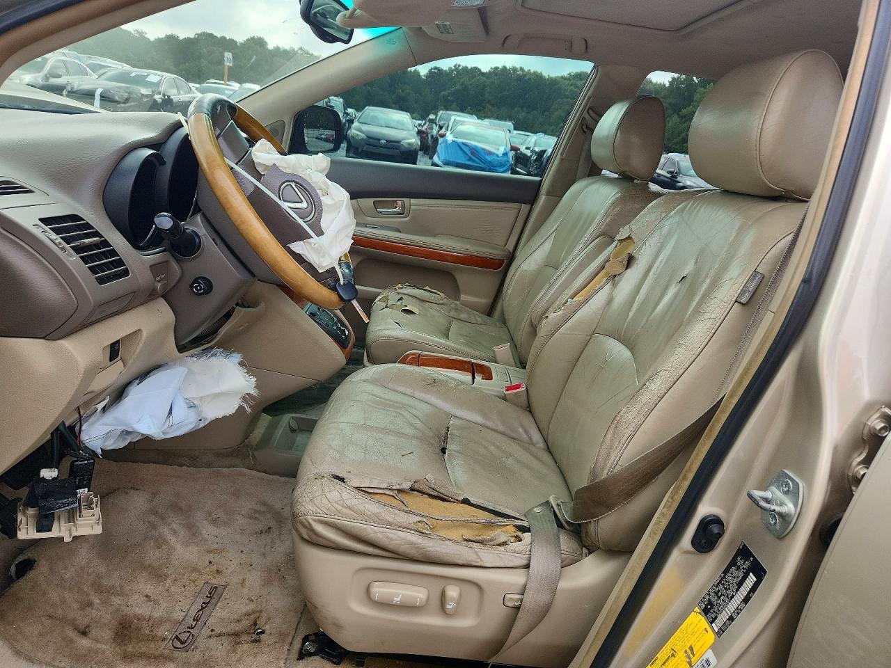 2004 Lexus Rx 330 Tan vin: JTJGA31U040020217